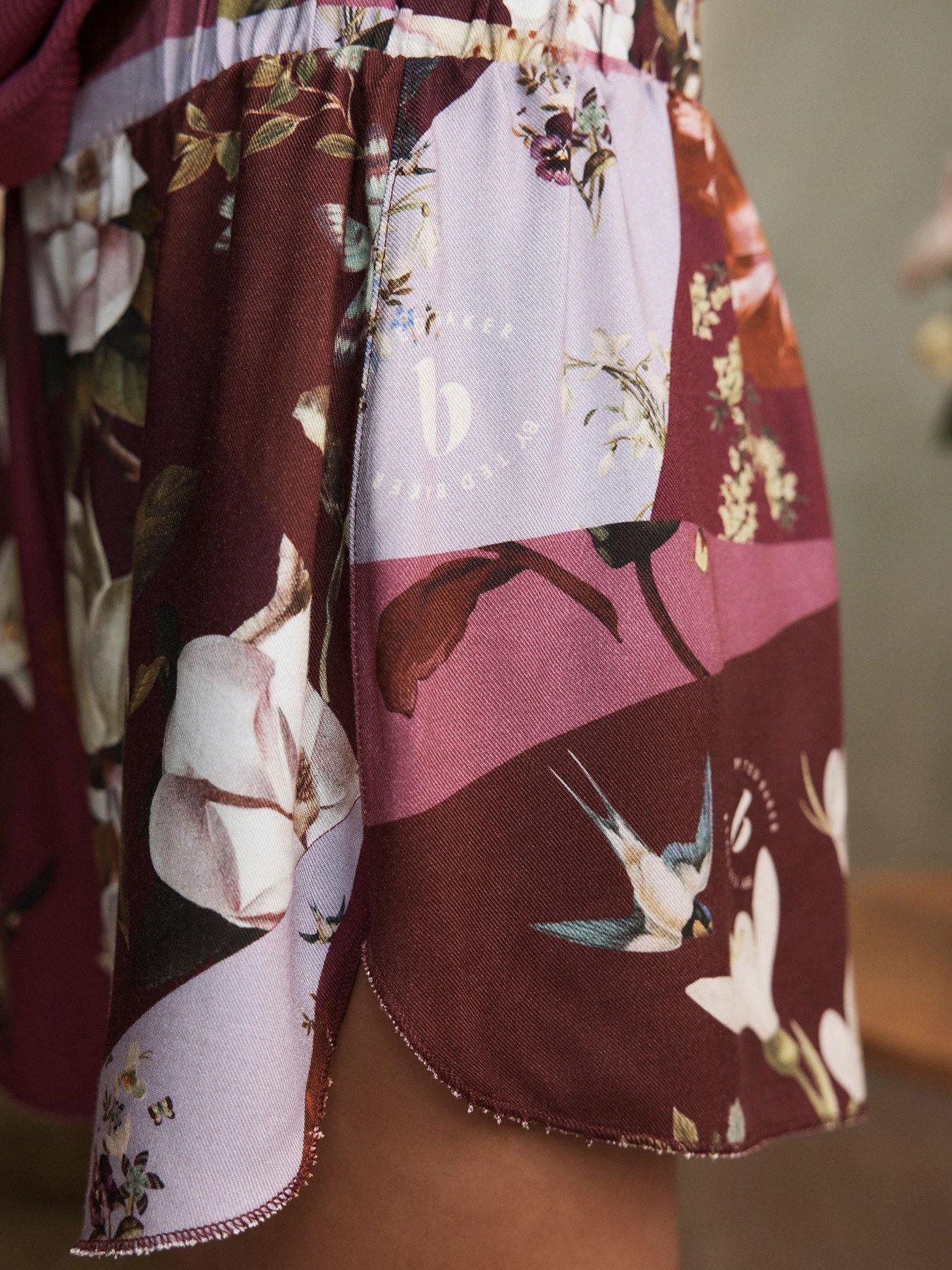 Image 4 of 4 of B By Ted Baker Modal Rib Woven Short Pyjamas Set