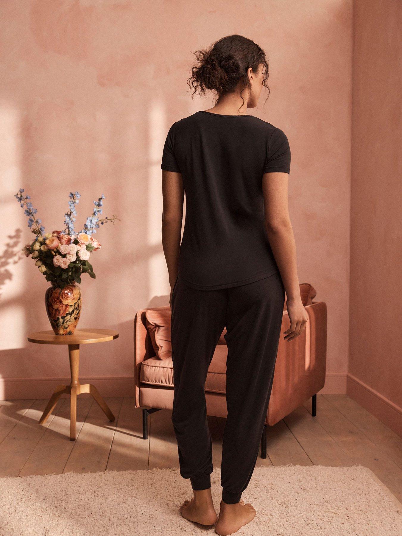 Image 2 of 7 of B By Ted Baker Lyocell And Wool Blend Pyjamas Set
