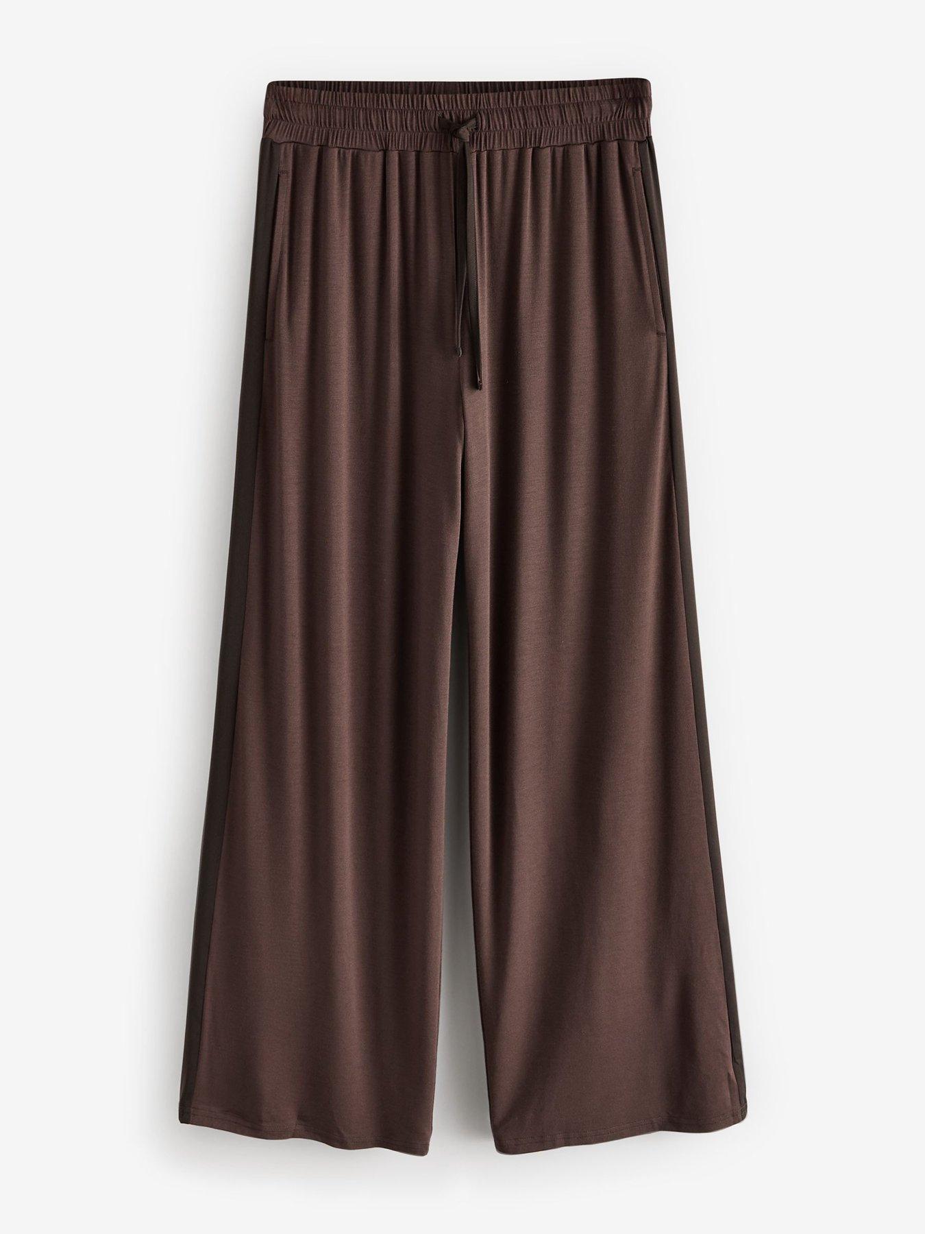 Image 6 of 7 of B By Ted Baker Modal Cami Pyjamas Set With Satin Panels