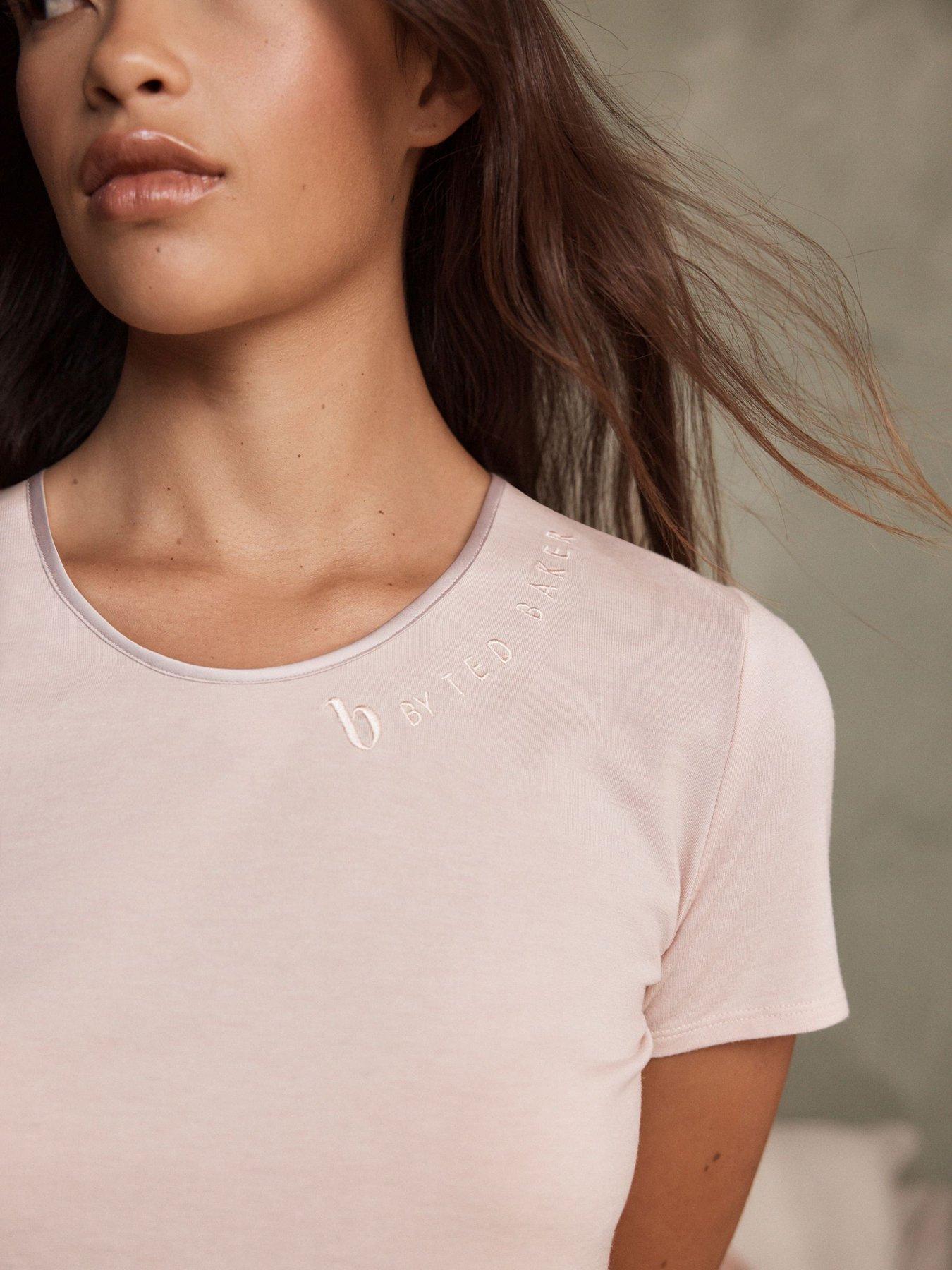 Image 6 of 6 of B By Ted Baker Short Sleeve Pyjama Set - Pink