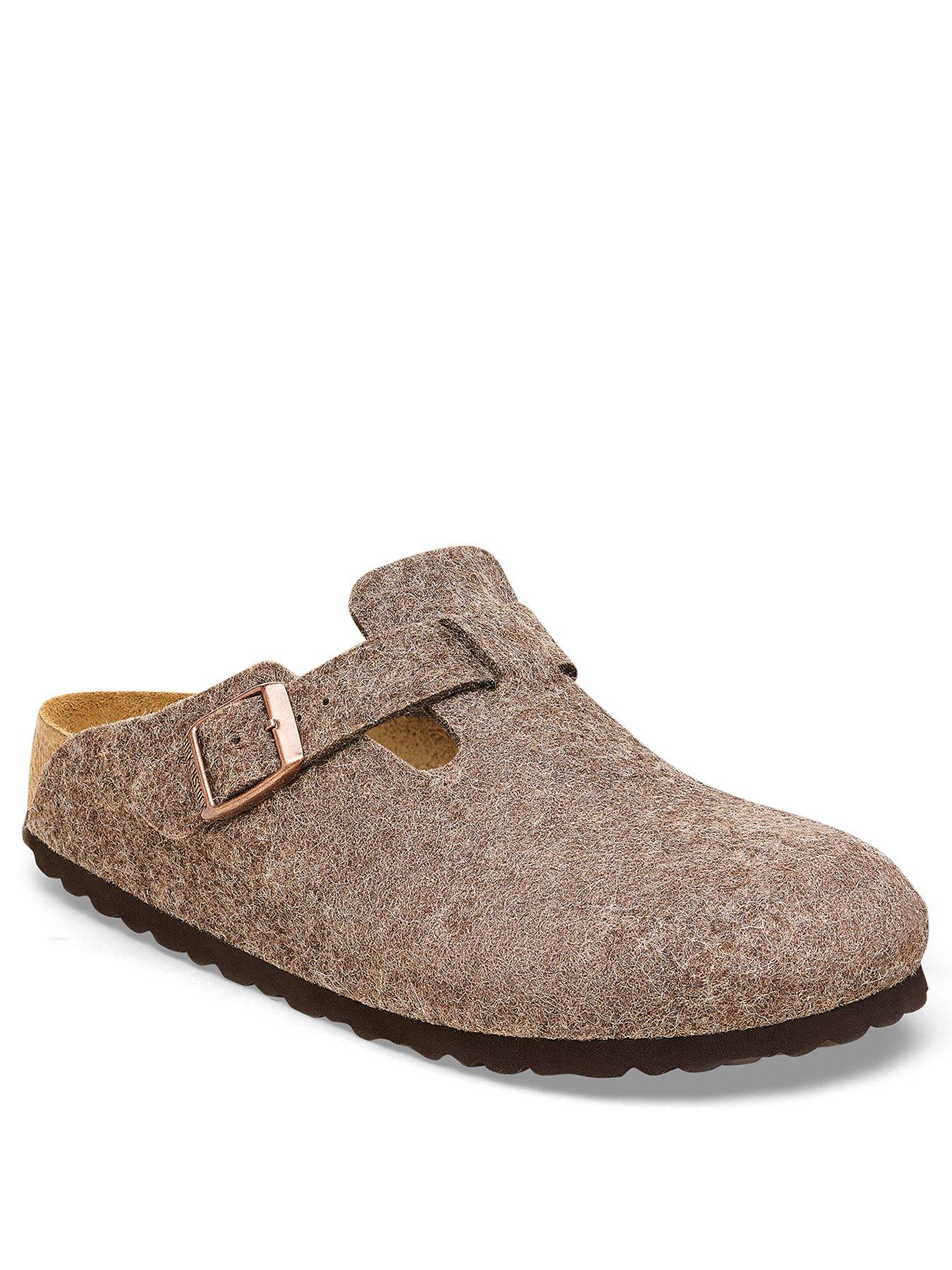 Image 2 of 3 of Birkenstock Mens Boston Felt Clogs - Cacao