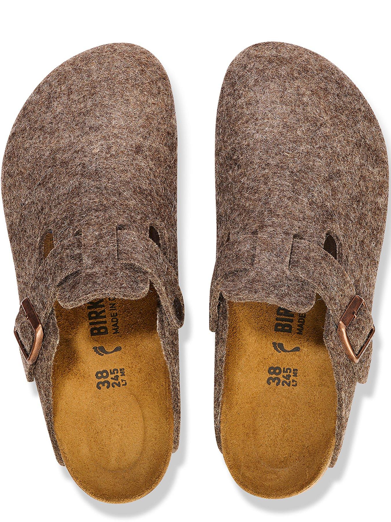 Image 3 of 3 of Birkenstock Mens Boston Felt Clogs - Cacao
