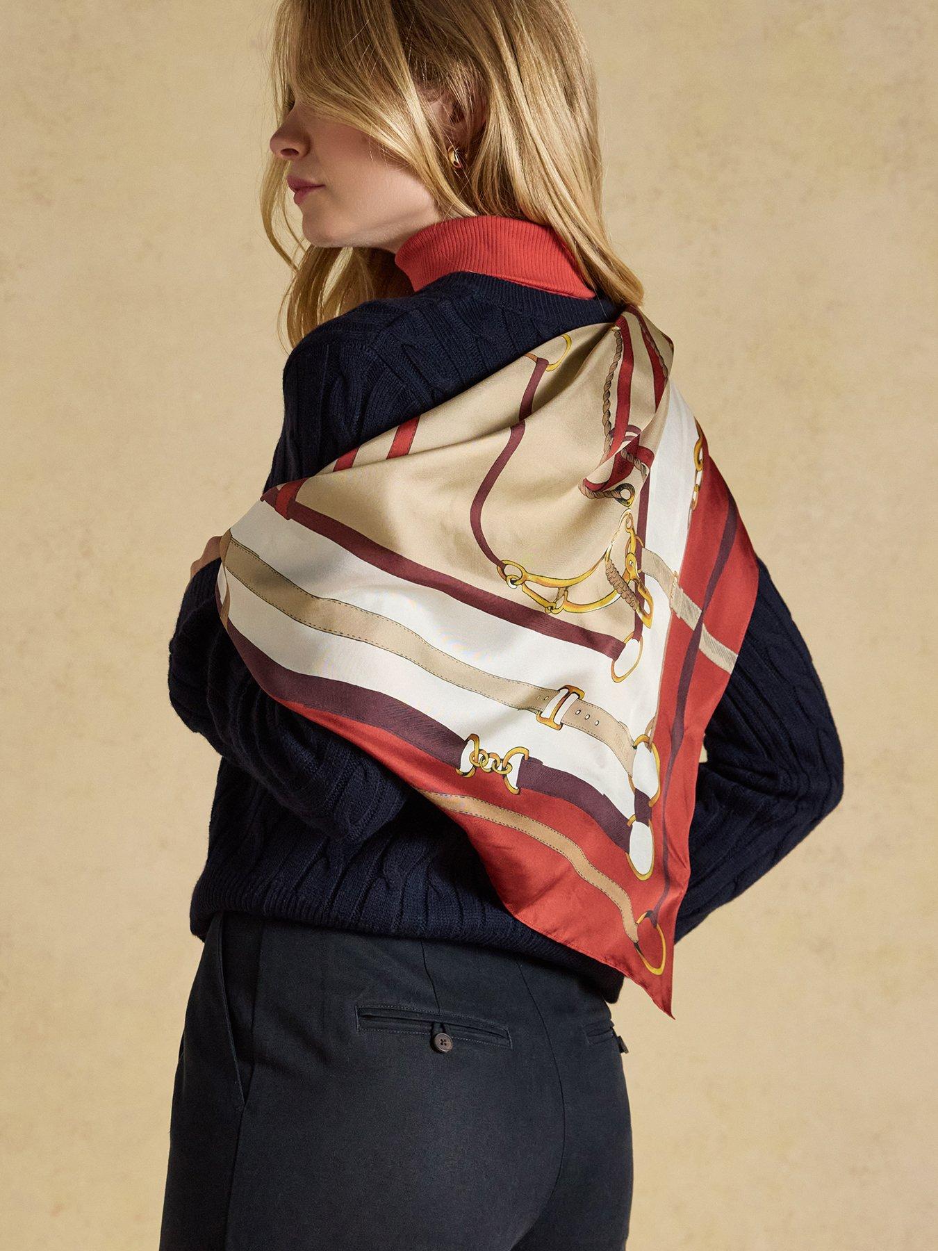 Image 7 of 7 of Joules Bloomfield Square Scarf - Multi
