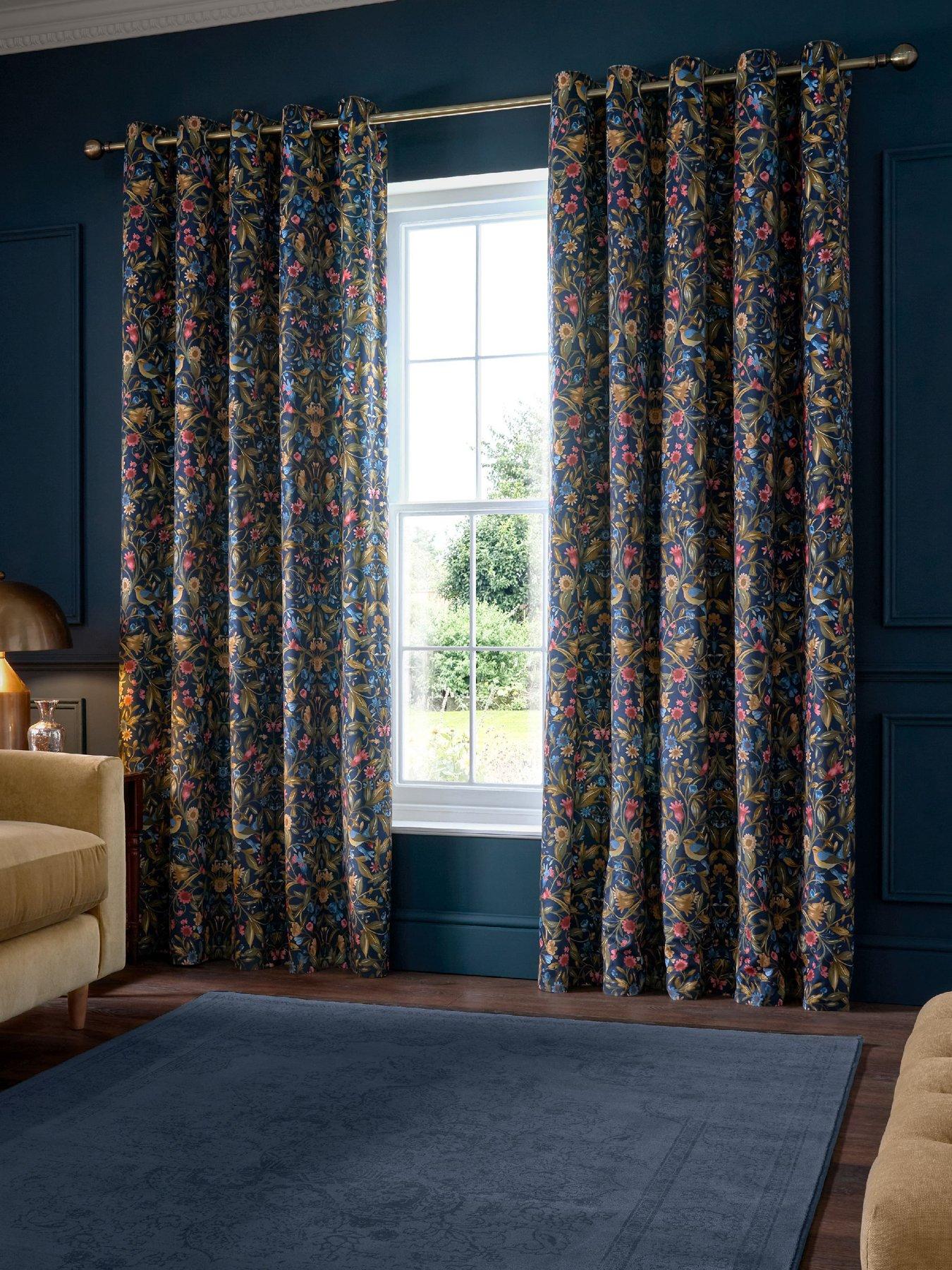 Catherine Lansfield Hedgerow Hopper Eyelet Curtains