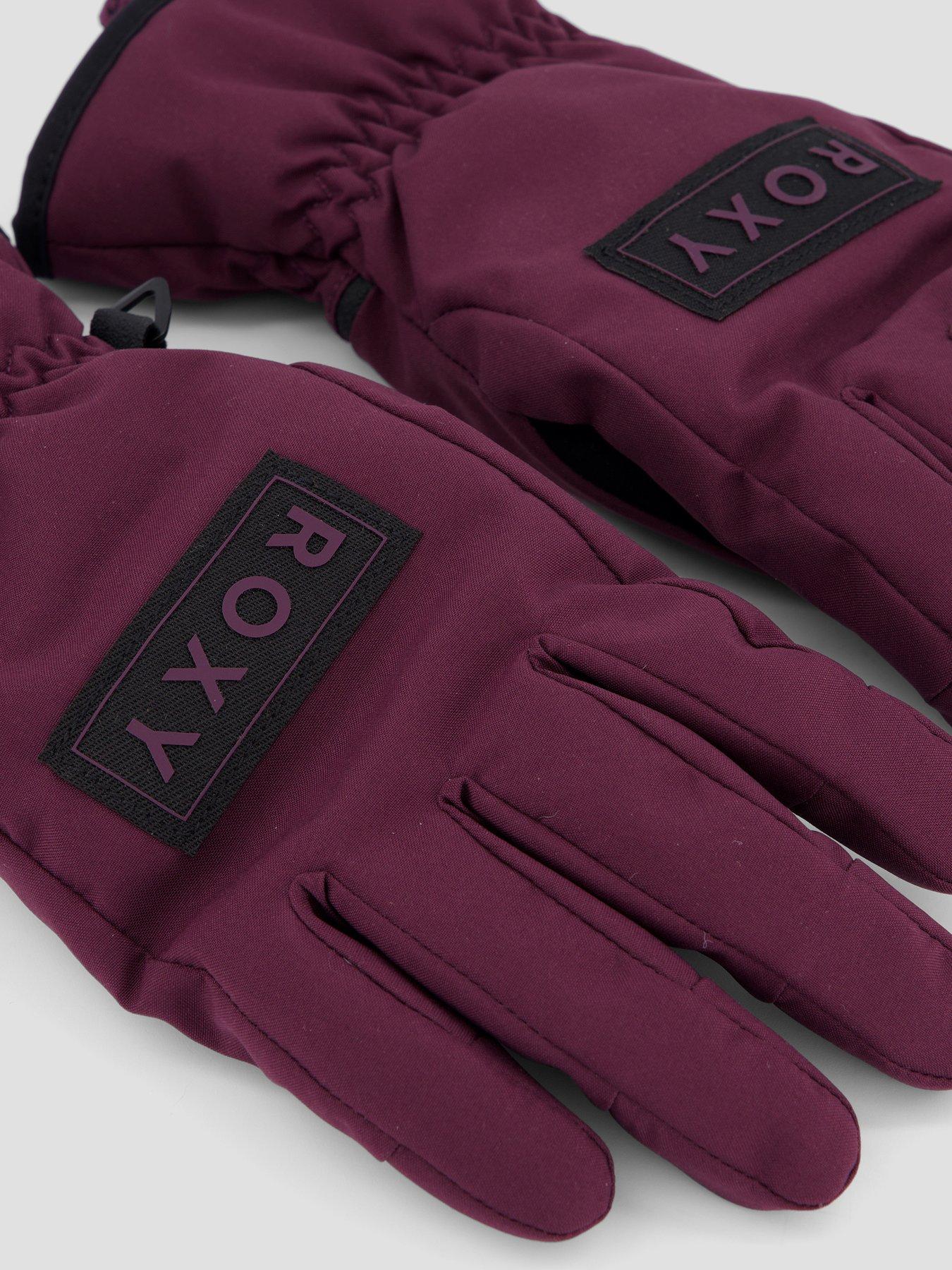 Image 3 of 4 of Roxy Womens Ski Freshfield Gloves - Purple