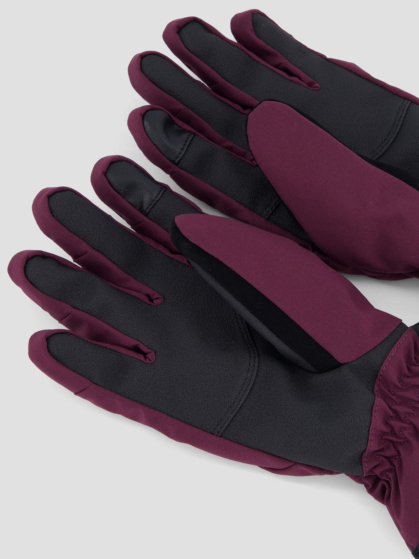 Image 4 of 4 of Roxy Womens Ski Freshfield Gloves - Purple