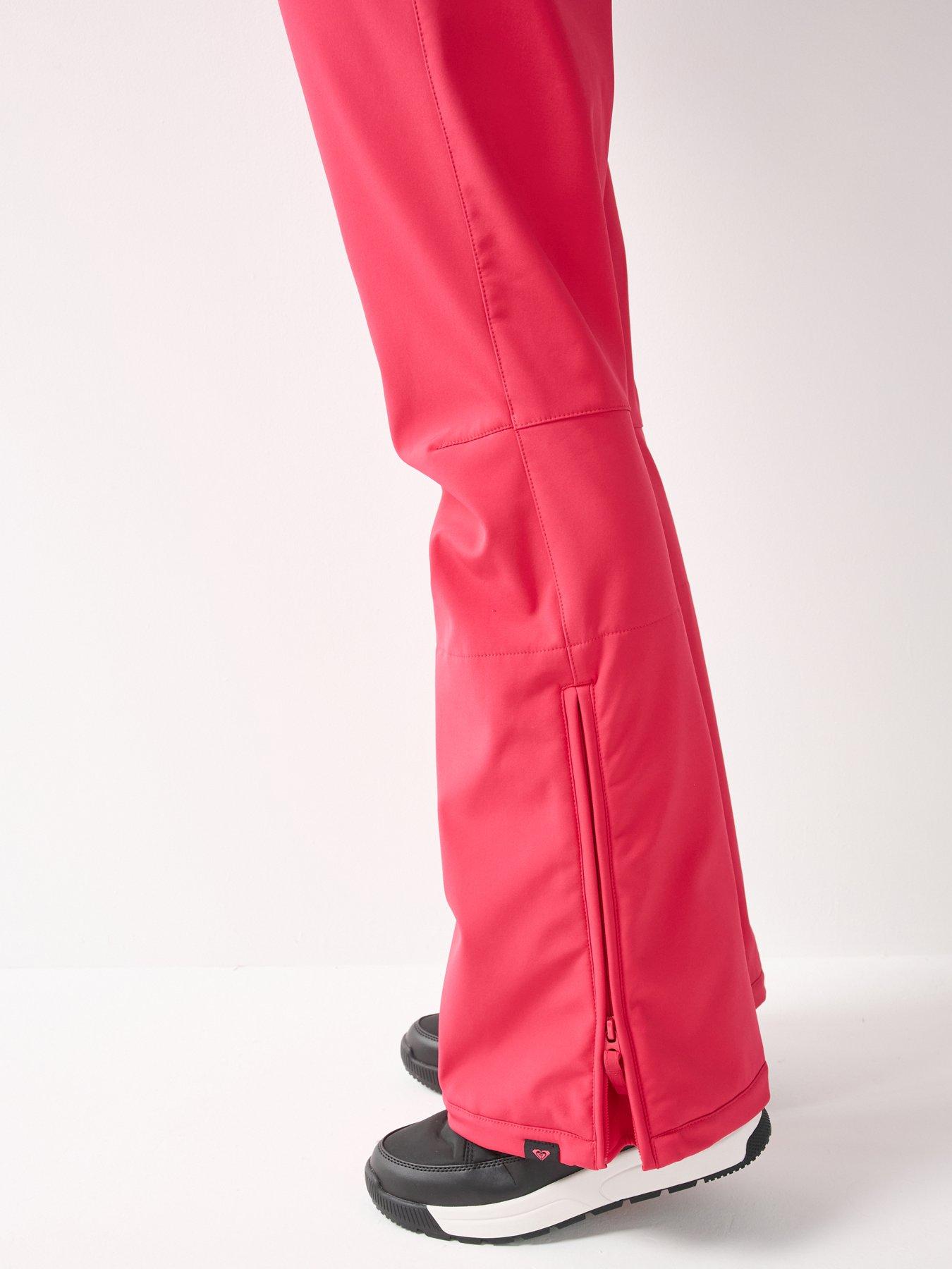 Image 5 of 6 of Roxy Womens Ski 15k Summit Bib Salopettes - Red
