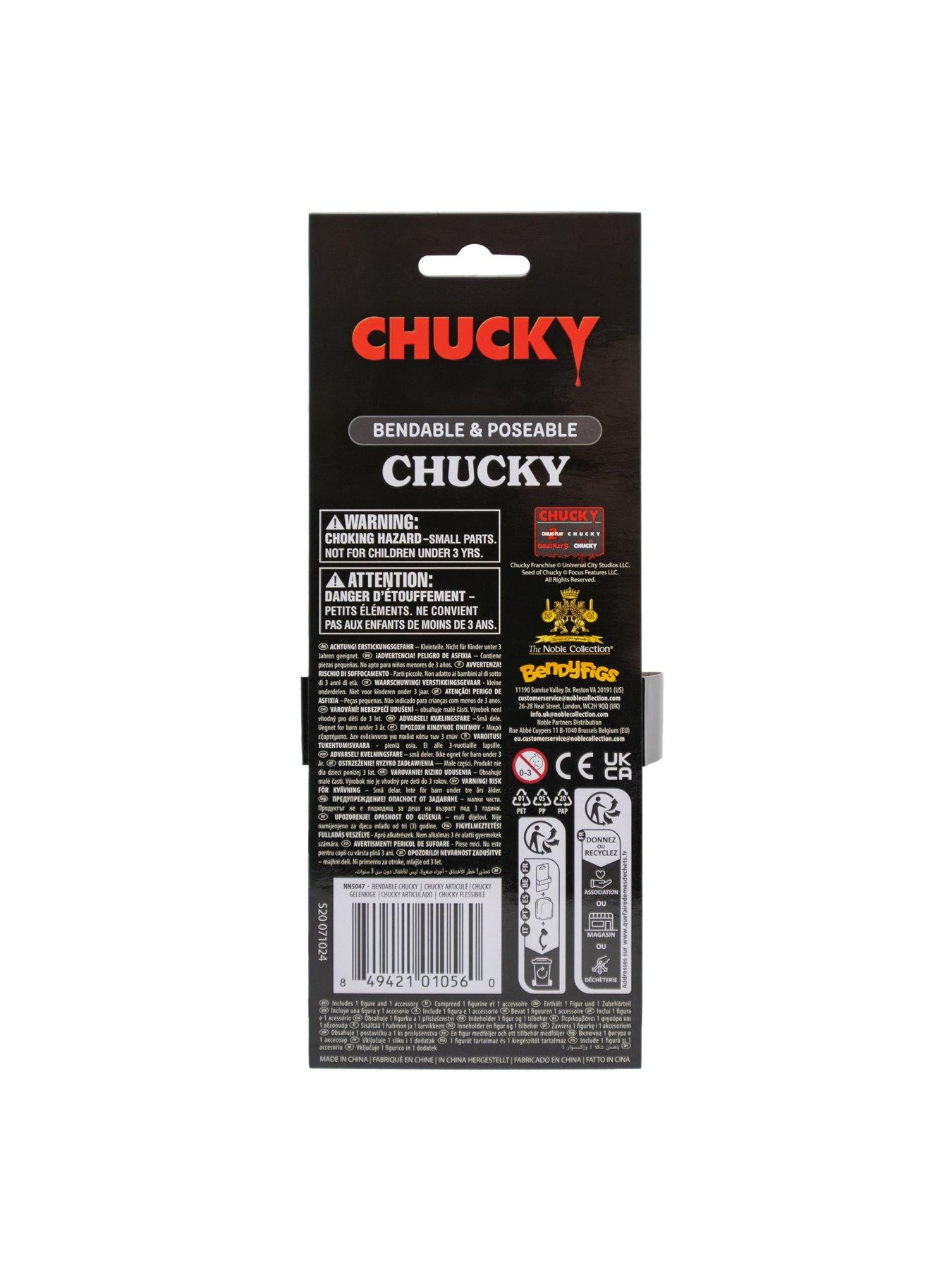 Image 6 of 7 of Chuckle Ball Chucky Horror Bendyfig
