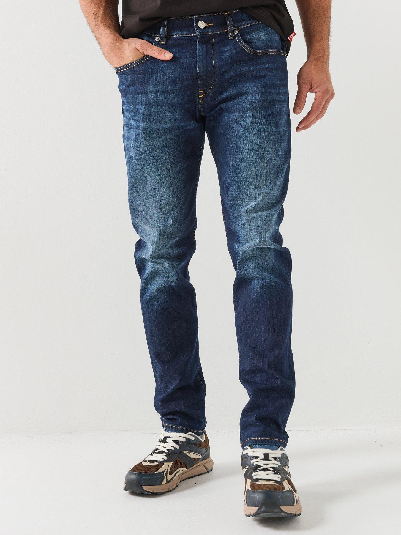 Diesel Men's Slim Jeans 34/32 Red D-Strukt - Image 4
