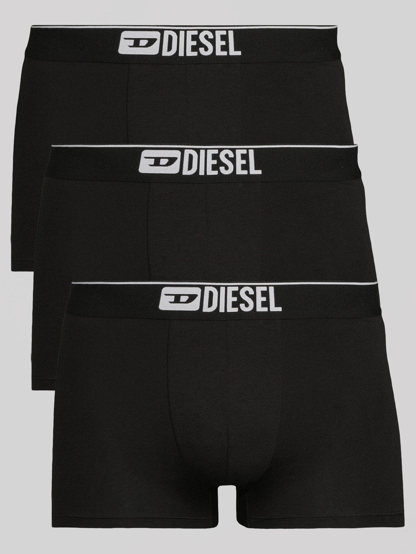 Diesel 3 Pack Damien Trunks, Black - XL - Image 6