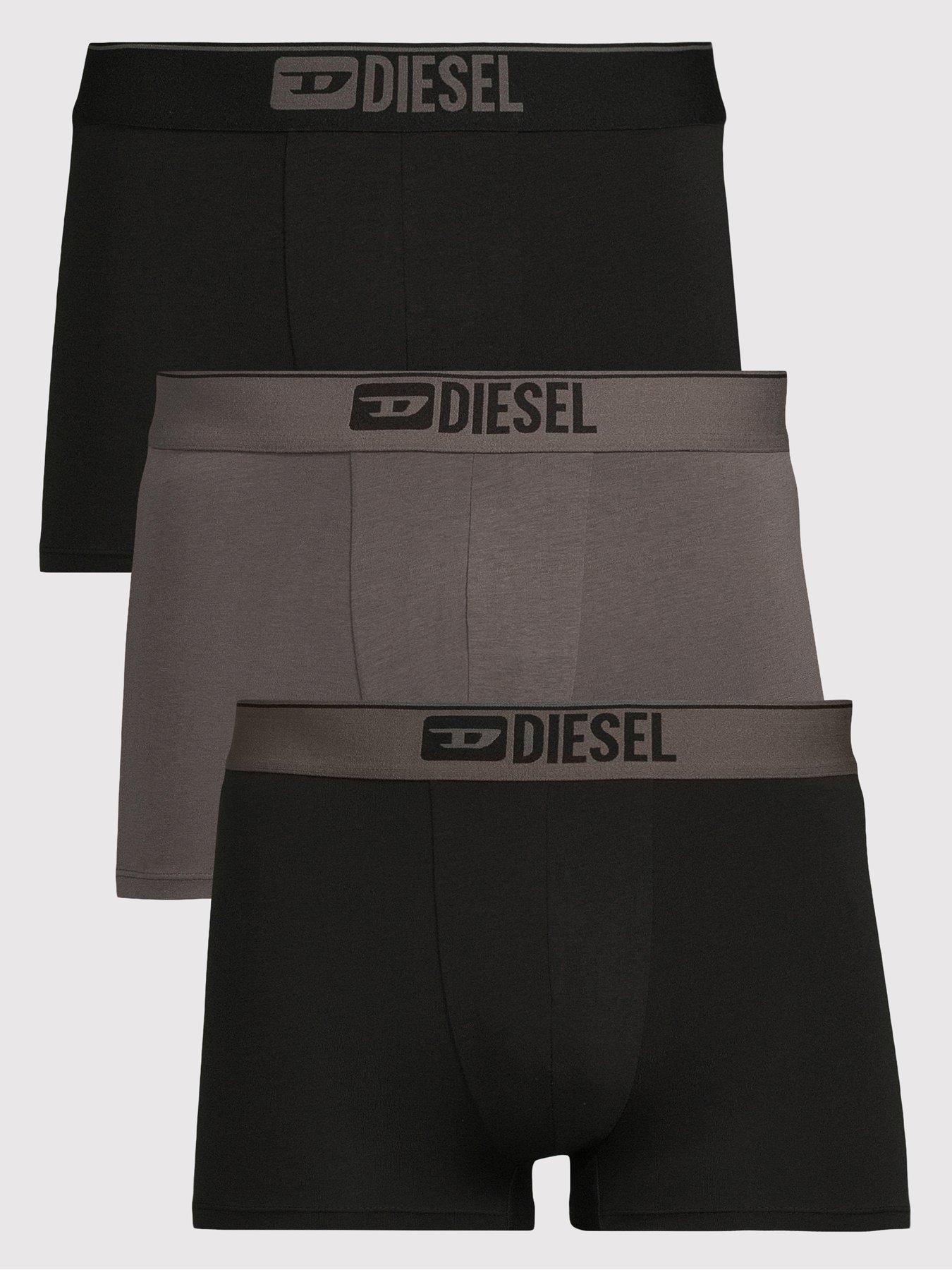 Image 1 of 4 of Diesel Diesel Damien 3 Pack Trunks - Black
