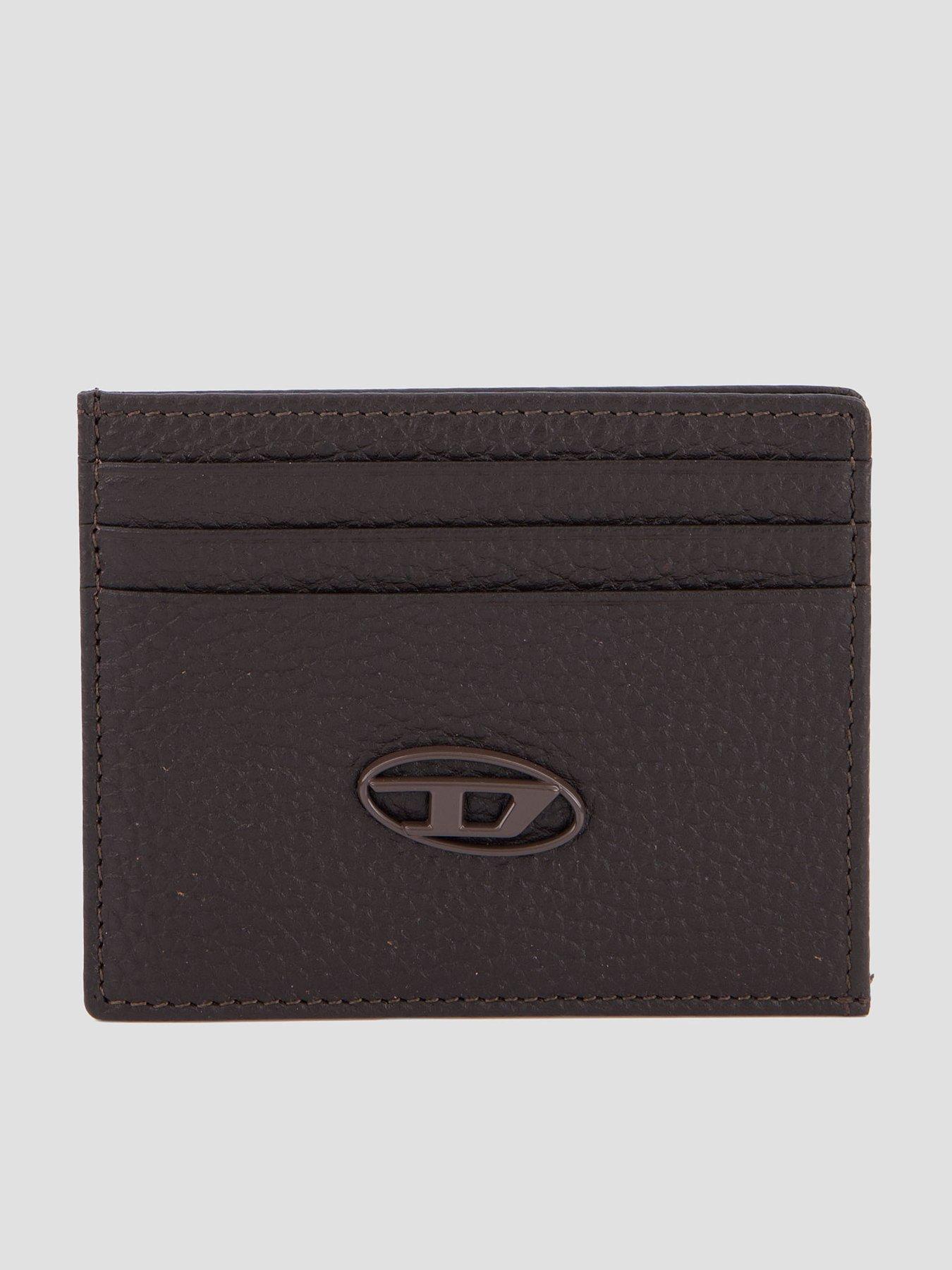 Diesel Diesel D Oval Card Holder - Brown