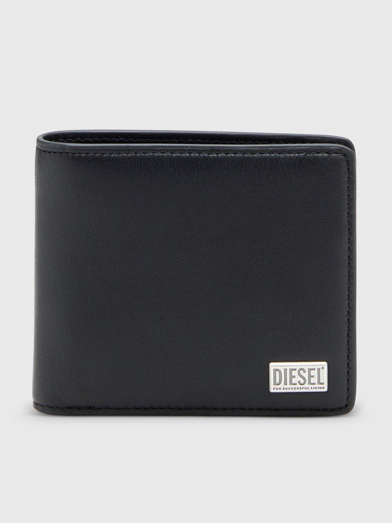 Image 1 of 4 of Diesel Diesel Biscotto Bi Fold Wallet - Black