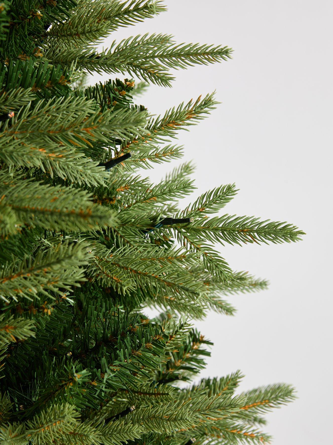 Image 5 of 7 of Festive 7ft Prelit Shadowfall Fir Christmas&nbsp;Tree