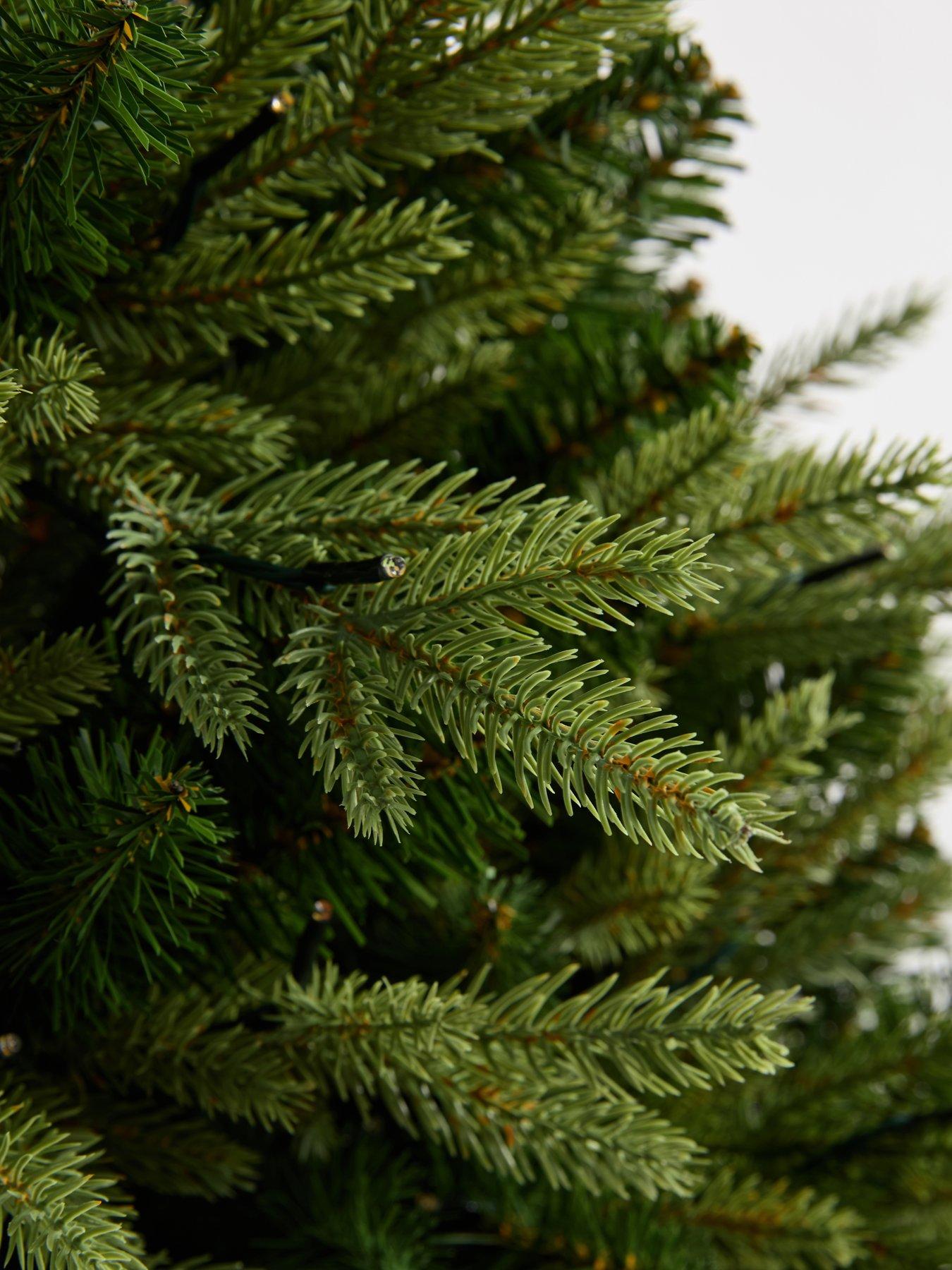 Image 6 of 7 of Festive 7ft Prelit Shadowfall Fir Christmas&nbsp;Tree