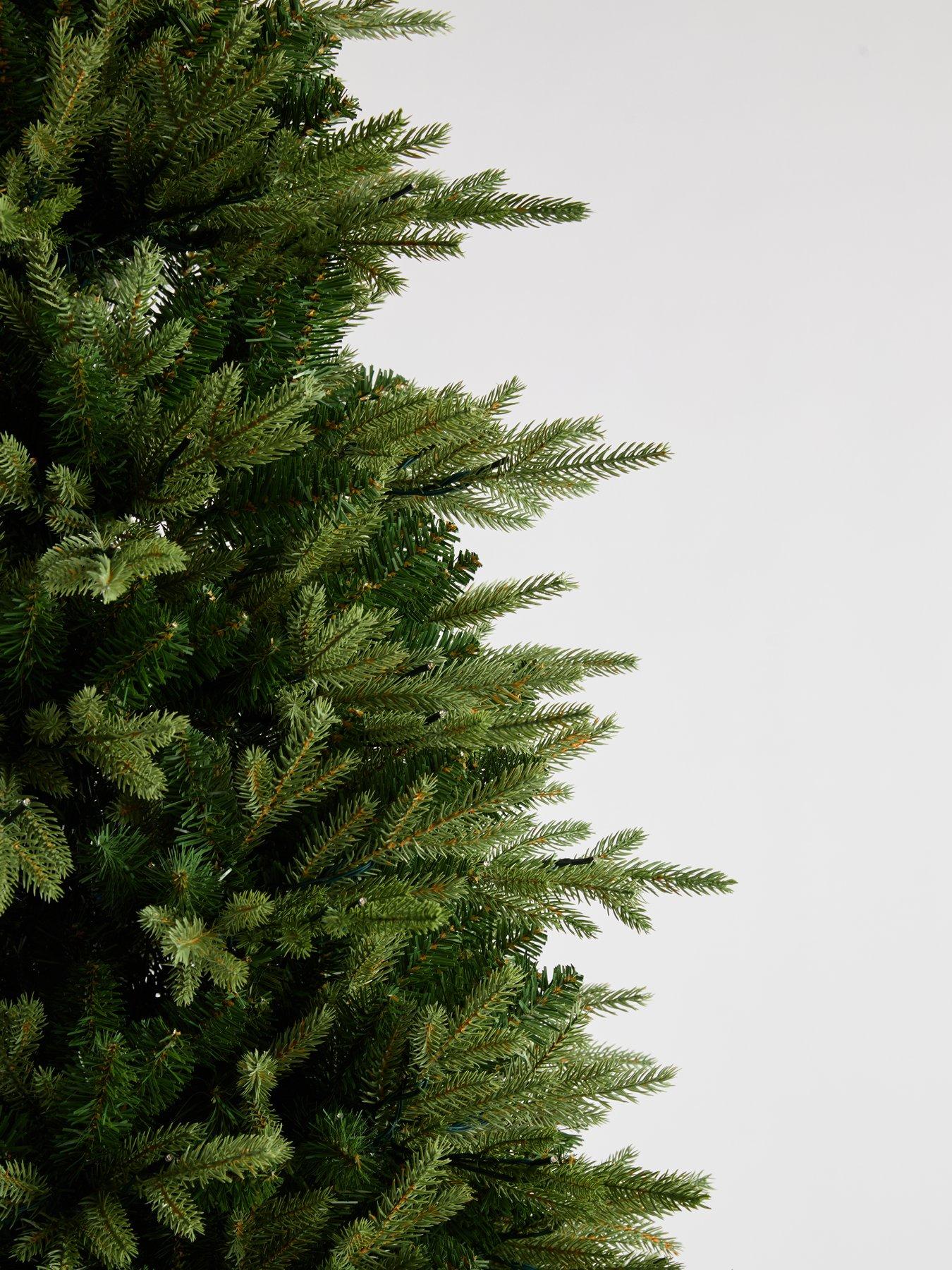 Image 7 of 7 of Festive 7ft Prelit Shadowfall Fir Christmas&nbsp;Tree