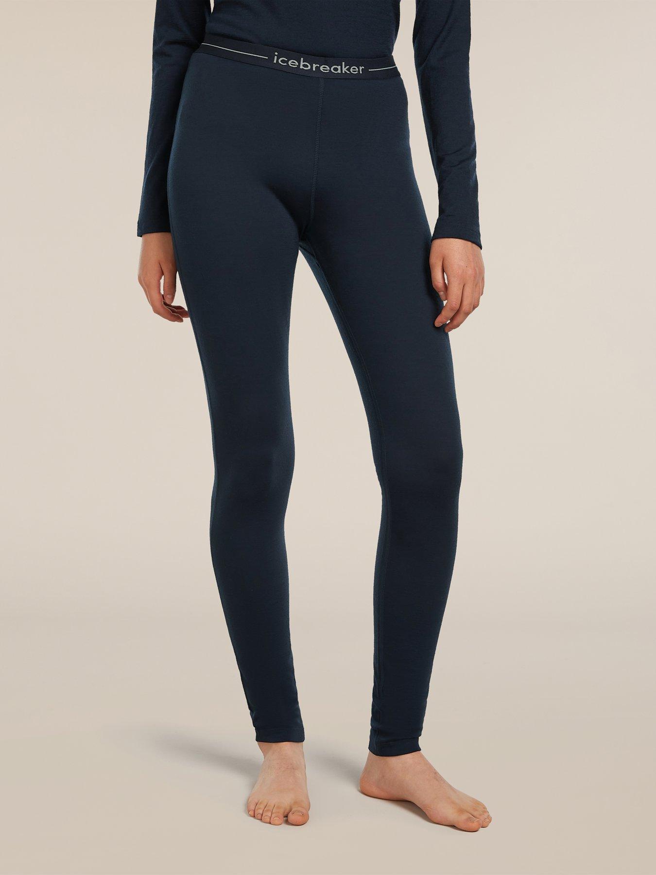 Image 1 of 3 of Icebreaker Womens 200 Oasis Baselayer Tights - Navy