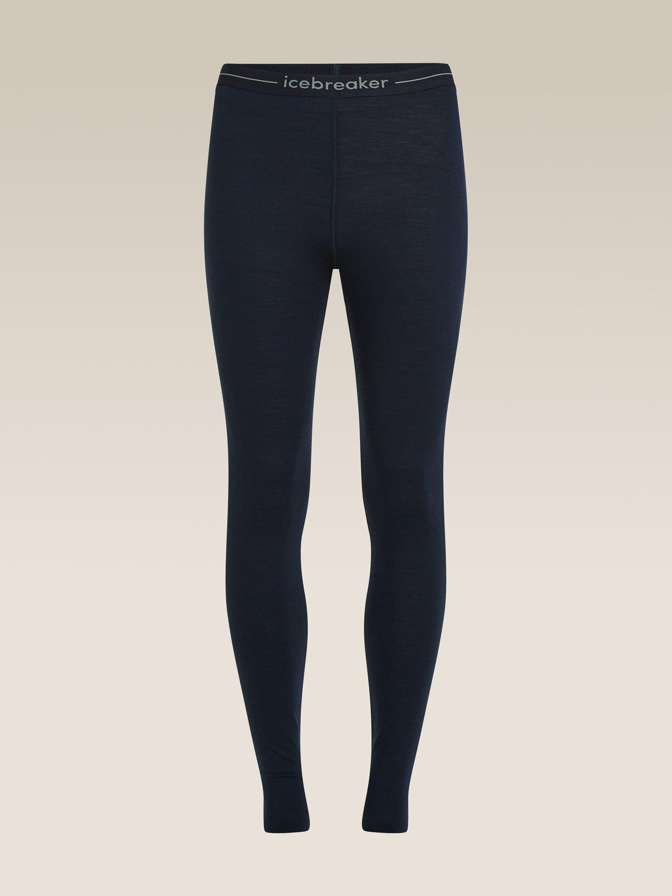 Image 3 of 3 of Icebreaker Womens 200 Oasis Baselayer Tights - Navy