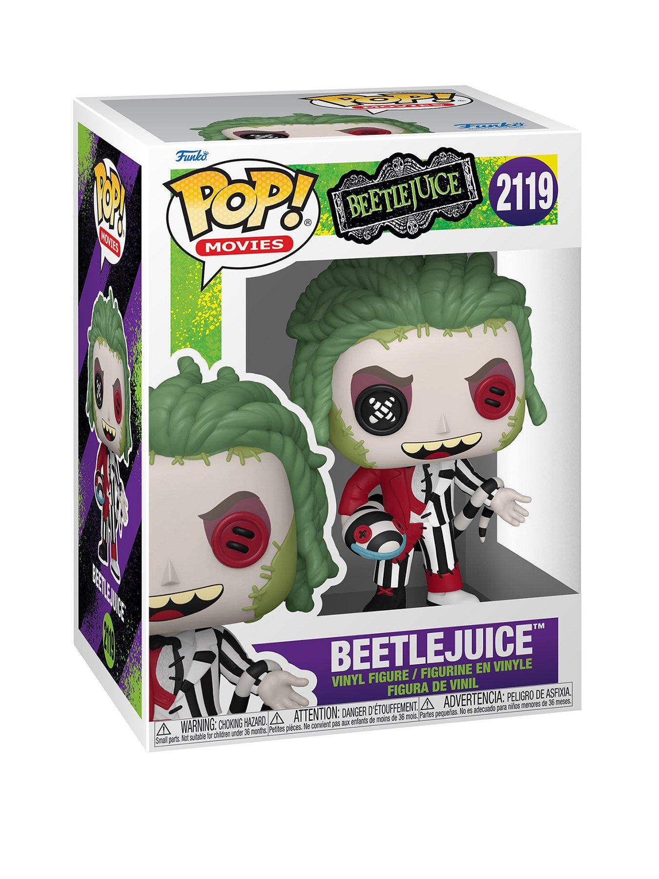Image 1 of 2 of Pop! POP Movies: Beetlejuice Patchwork Vinyl Figure