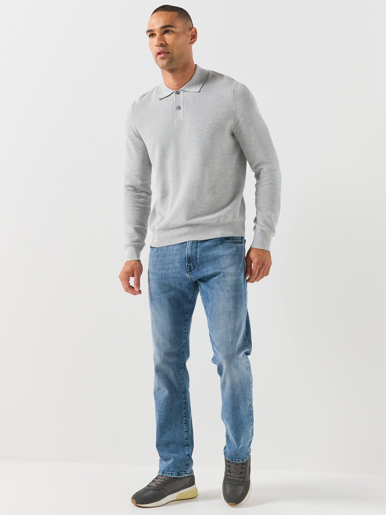Image 6 of 6 of Replay Aideen Straight Fit Jeans - Light Blue