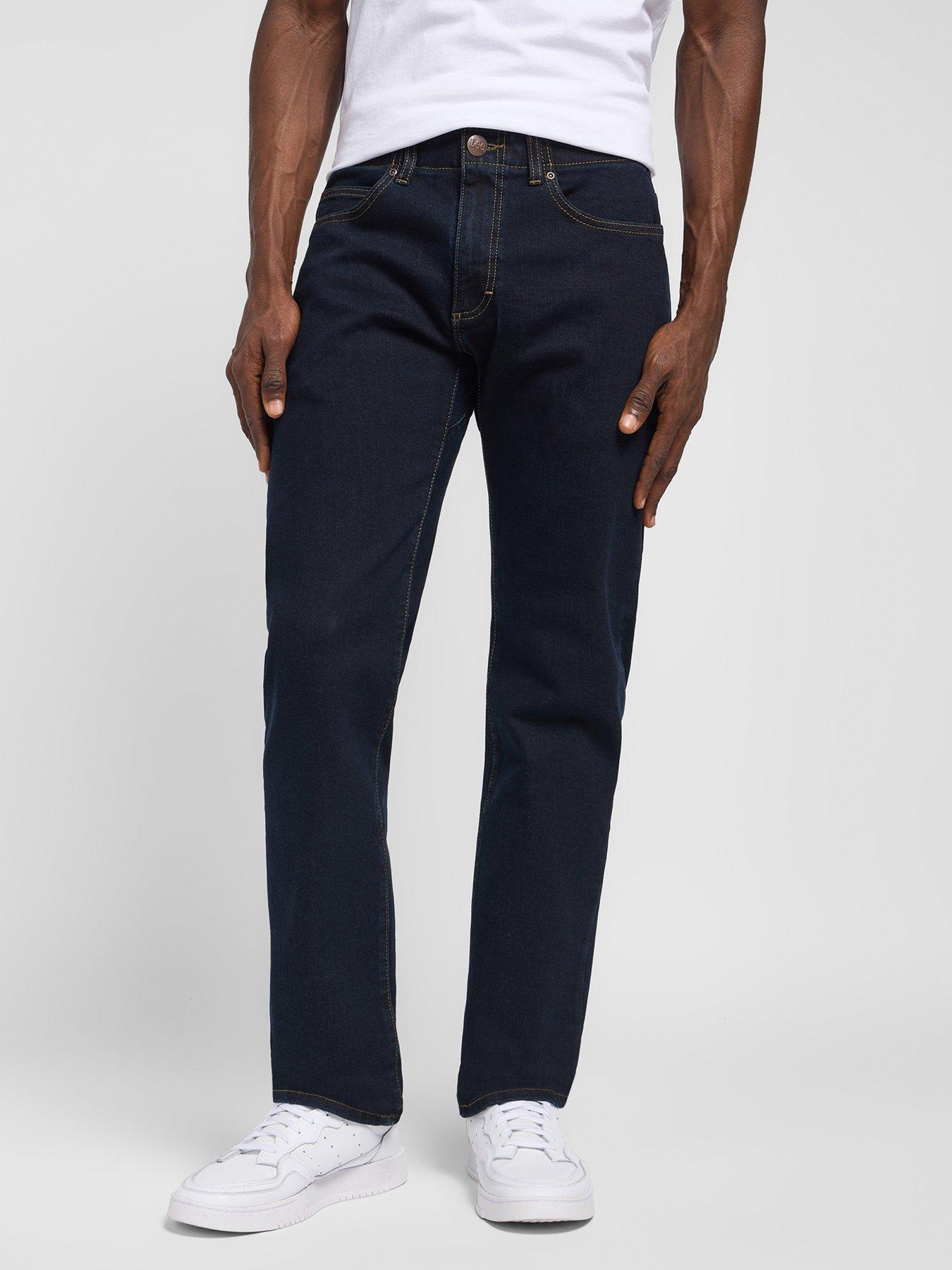 Lee Slim Straight Fit Mvp Jeans - Dark Blue