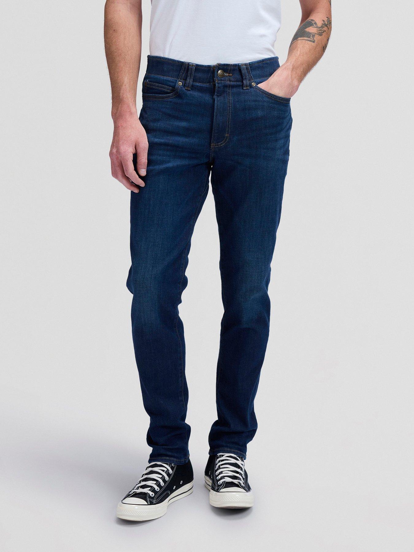 Lee Slim Straight Fit Mvp Jeans - Dark Blue