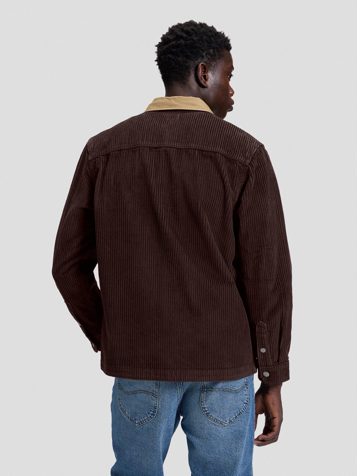 Image 2 of 5 of Lee Workwear Pocket Relaxed Overshirt - Brown