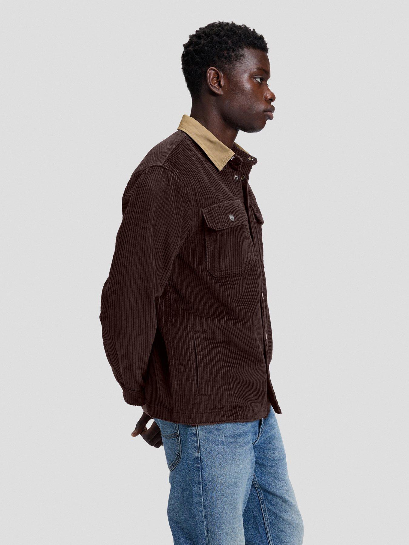 Image 4 of 5 of Lee Workwear Pocket Relaxed Overshirt - Brown