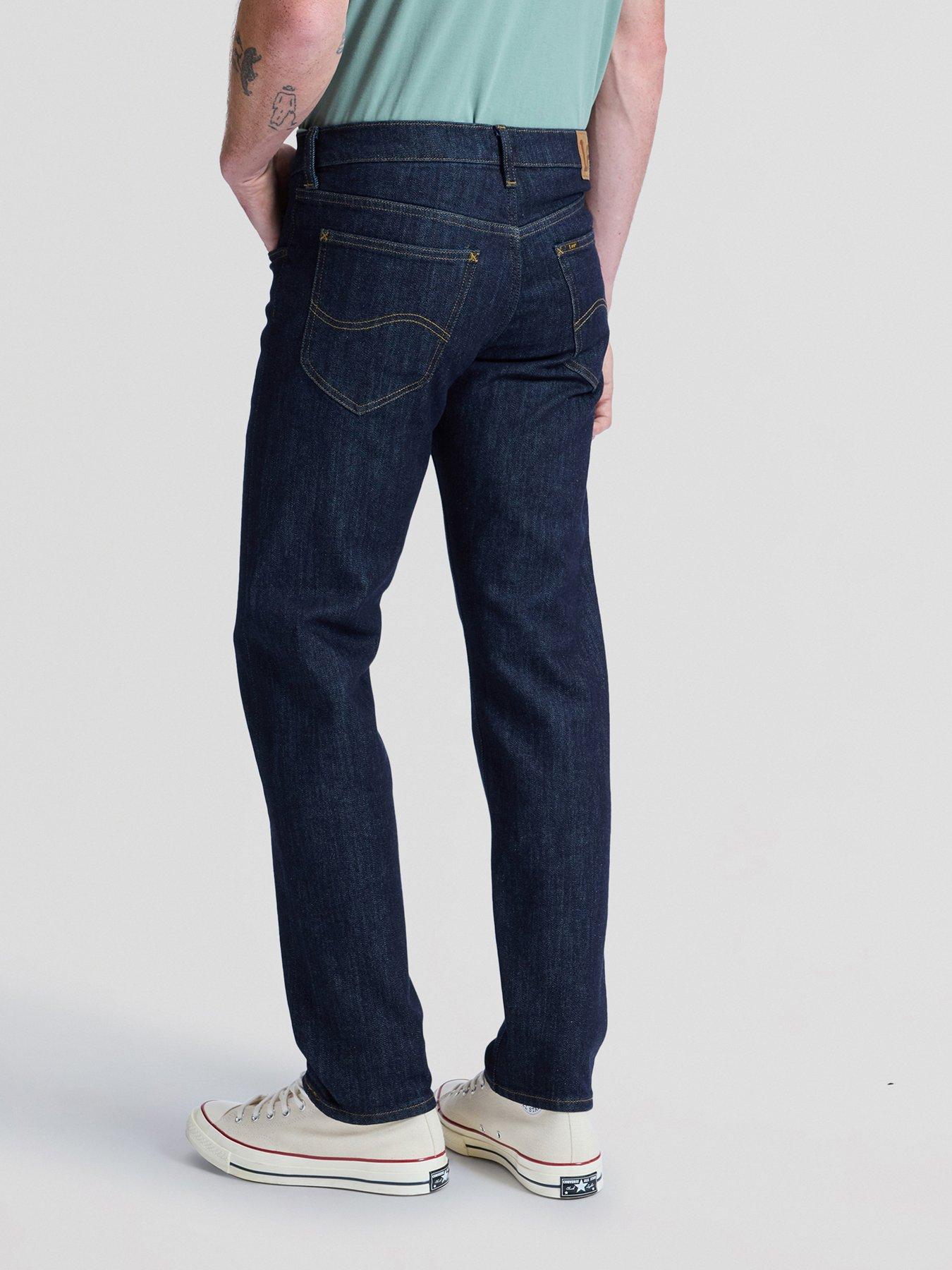 Image 2 of 5 of Lee Daren Regular Straight Jeans - Dark Blue