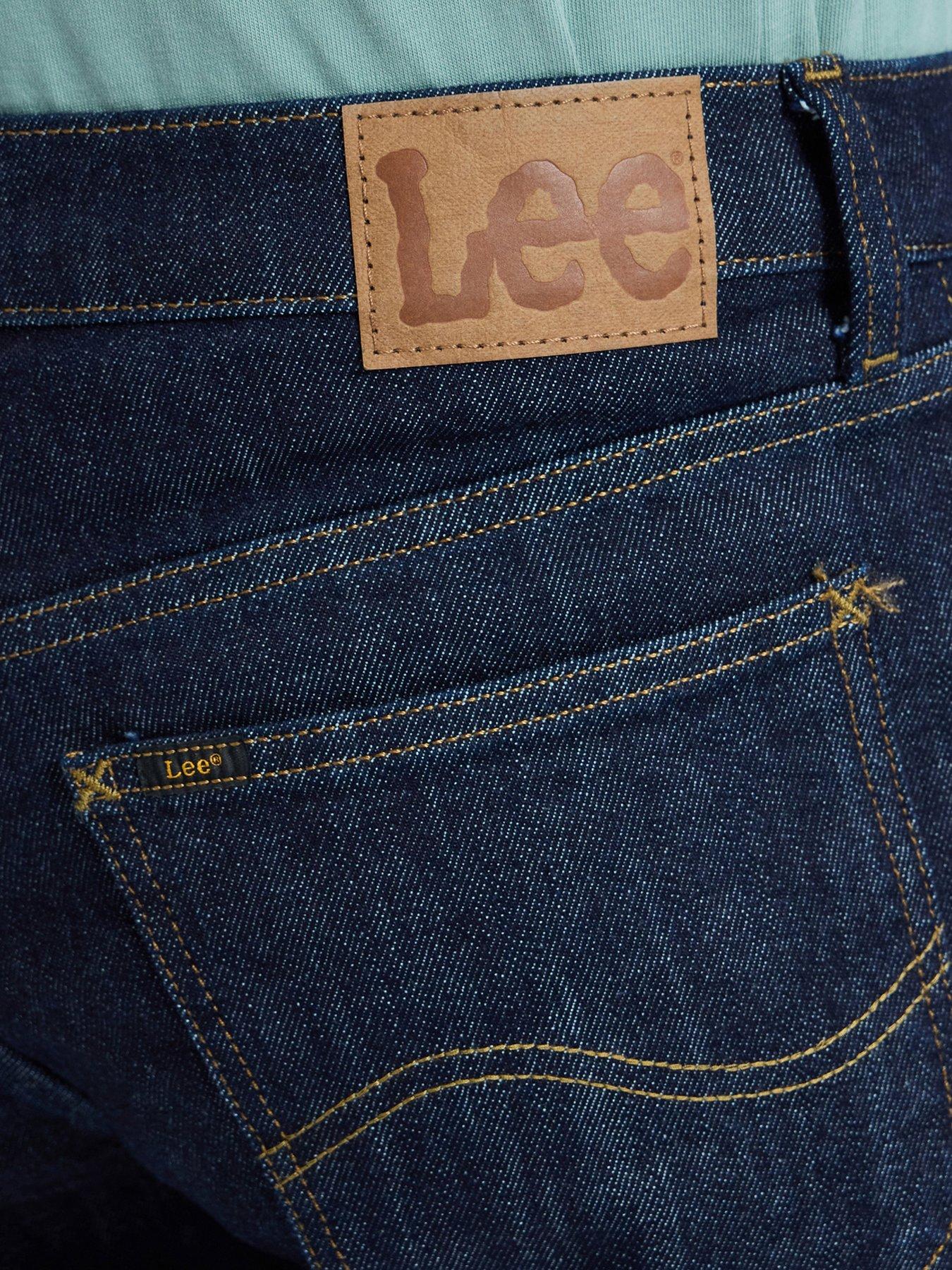 Image 5 of 5 of Lee Daren Regular Straight Jeans - Dark Blue