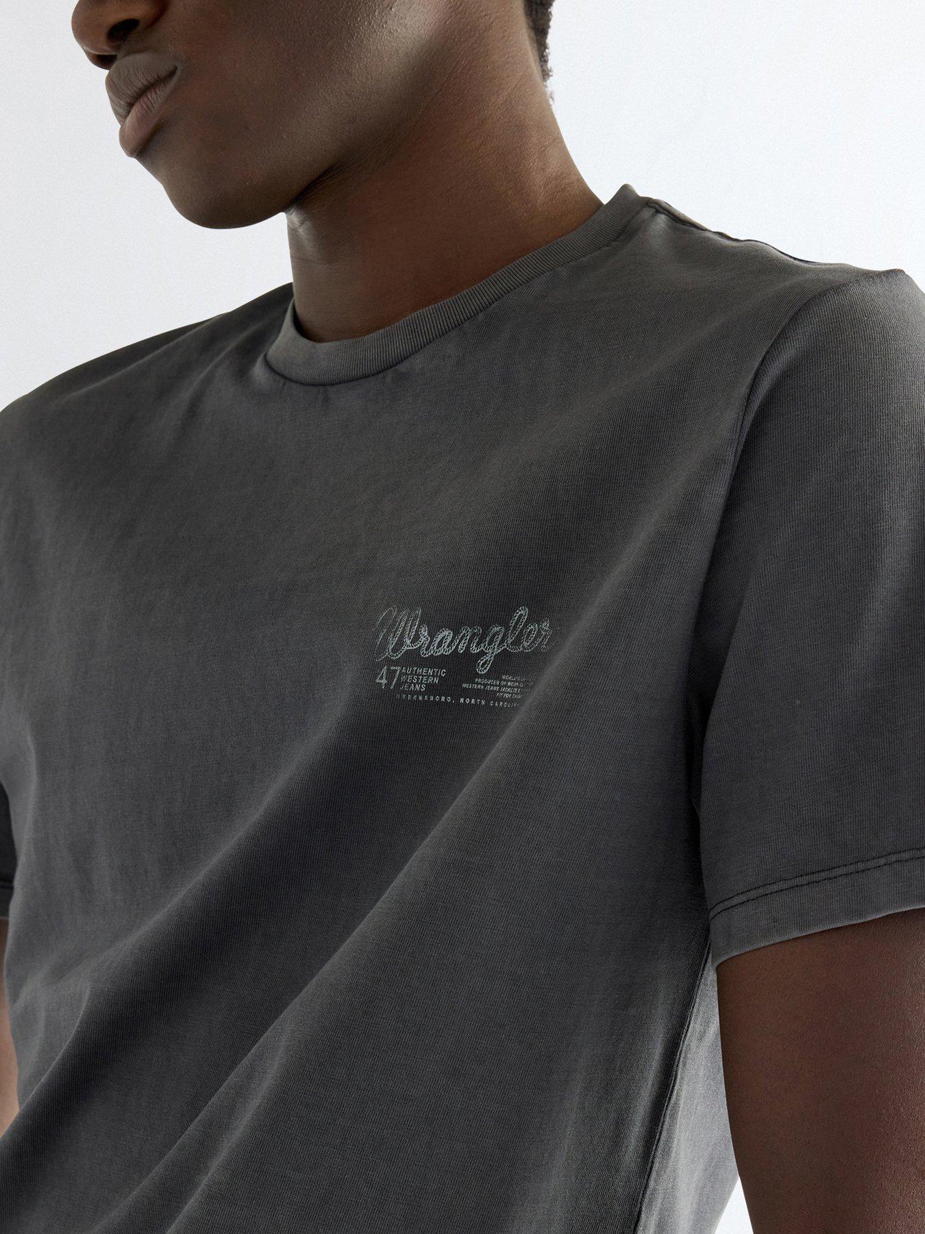 Image 5 of 5 of Wrangler Wrangler Back Graphic T-shirt - Black