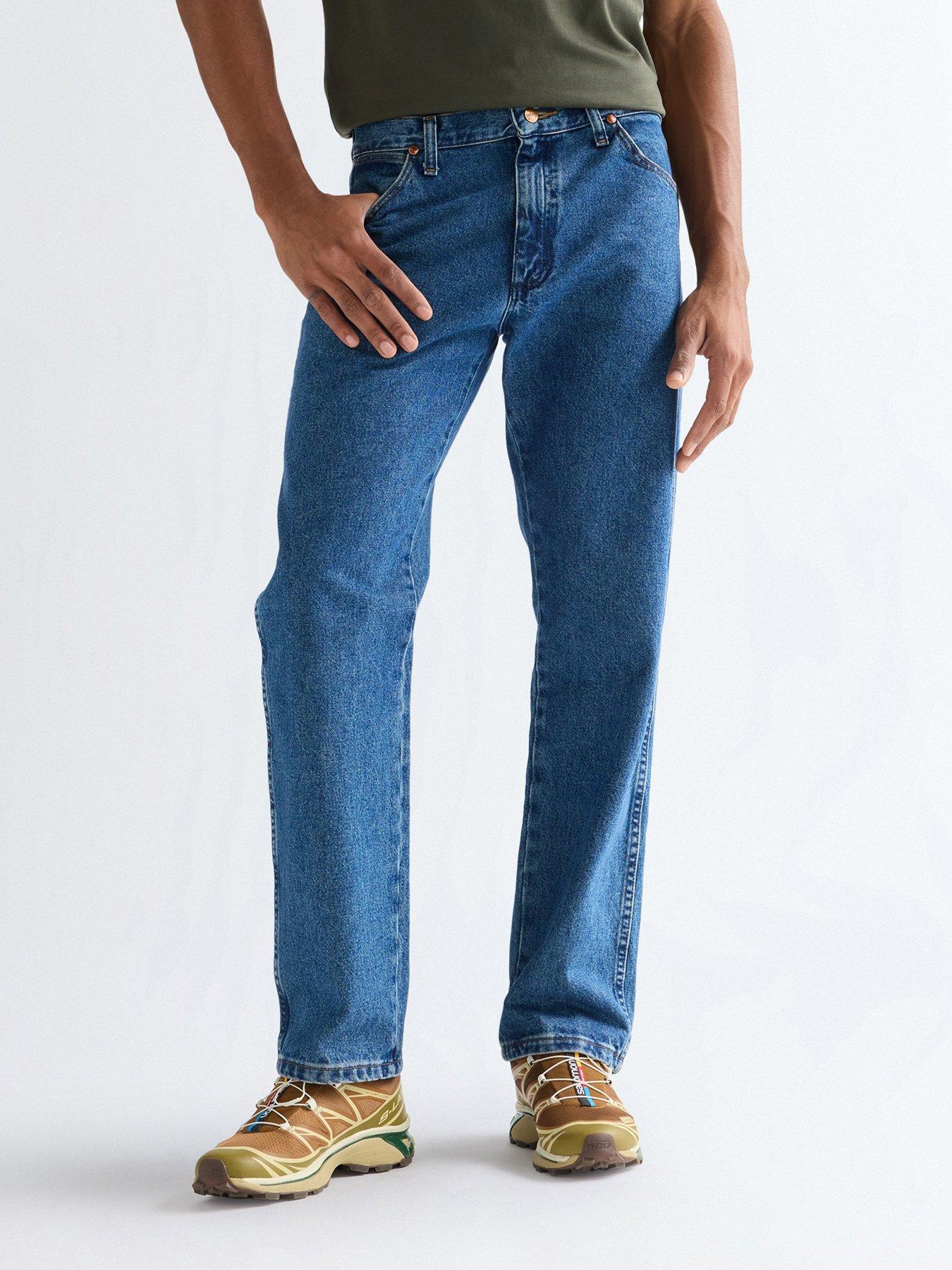 Wrangler 13mwz Original Regular Bootcut Jeans - Dark Blue