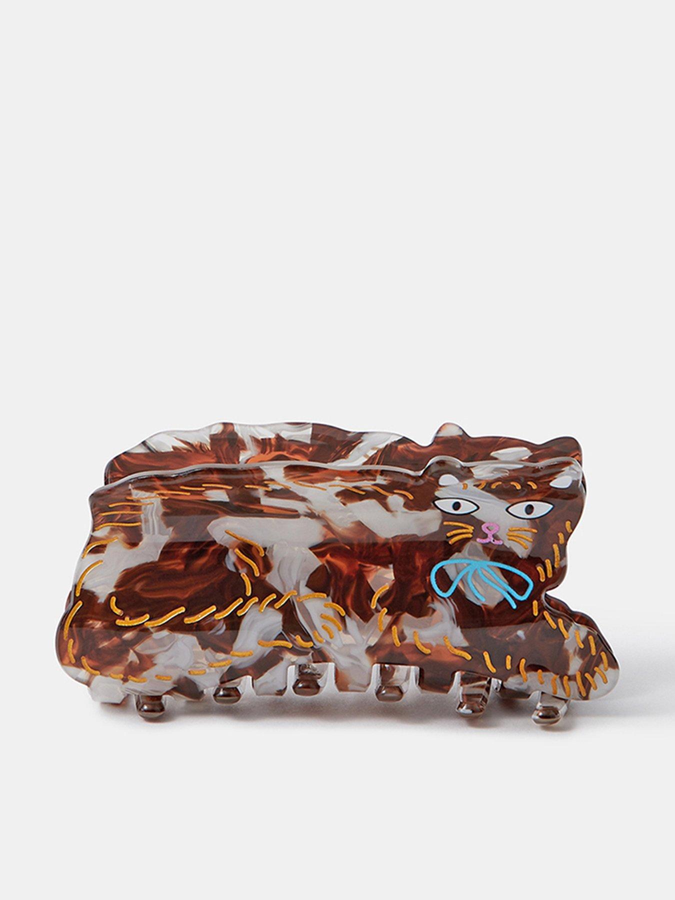 Image 1 of 2 of Accessorize Suki Cat Claw Clip