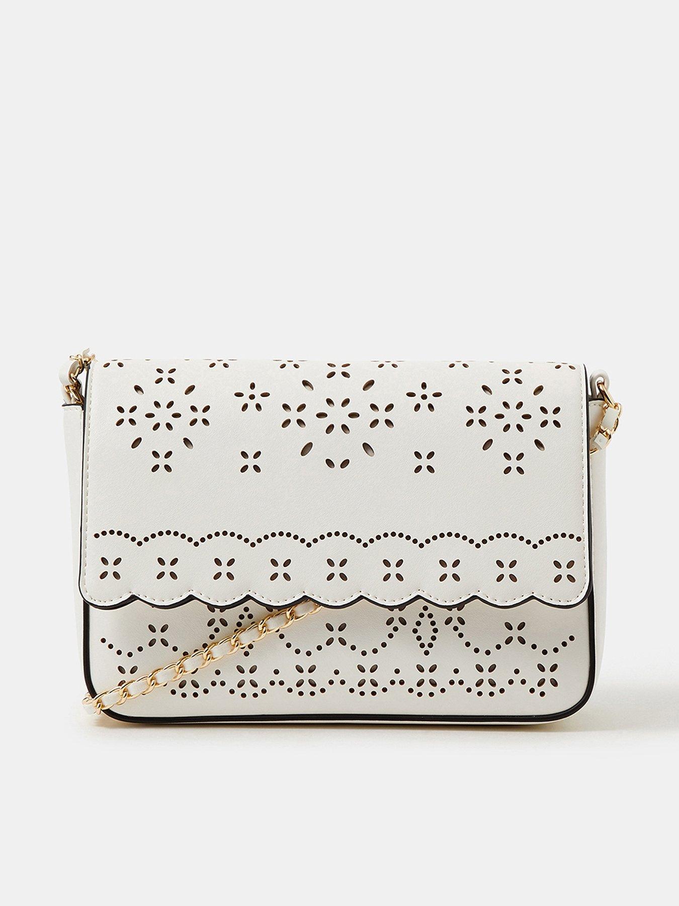 Image 1 of 5 of Accessorize LAZER CUT CROSSBODY