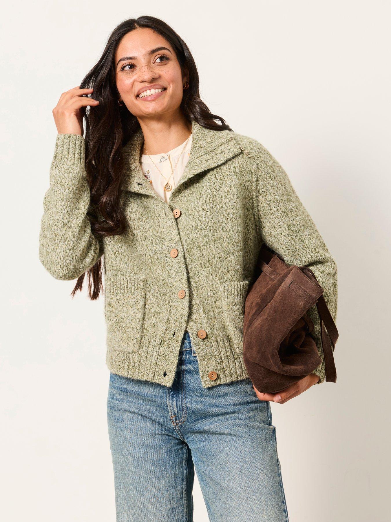 Image 1 of 6 of FatFace Freya Cardigan