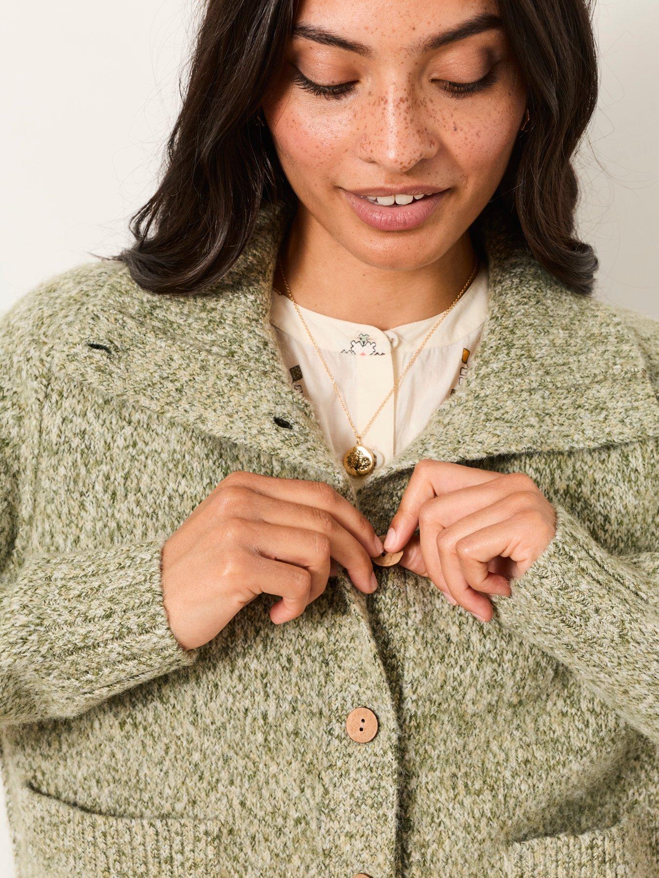 Image 4 of 6 of FatFace Freya Cardigan