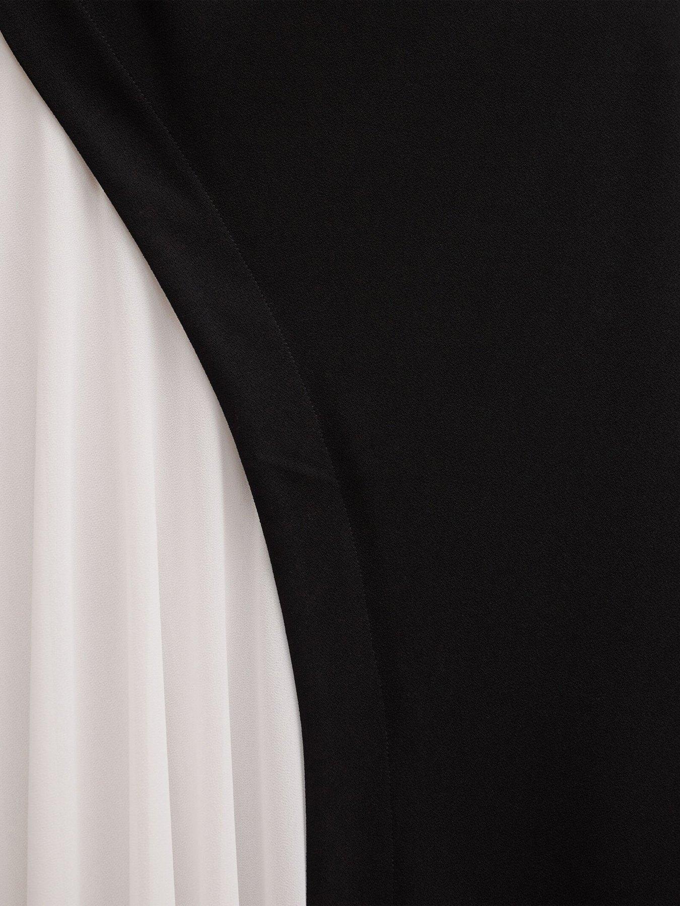 Image 7 of 7 of Forever New Candace Contrast Panel Sleeveless Maxi Dress - Multi
