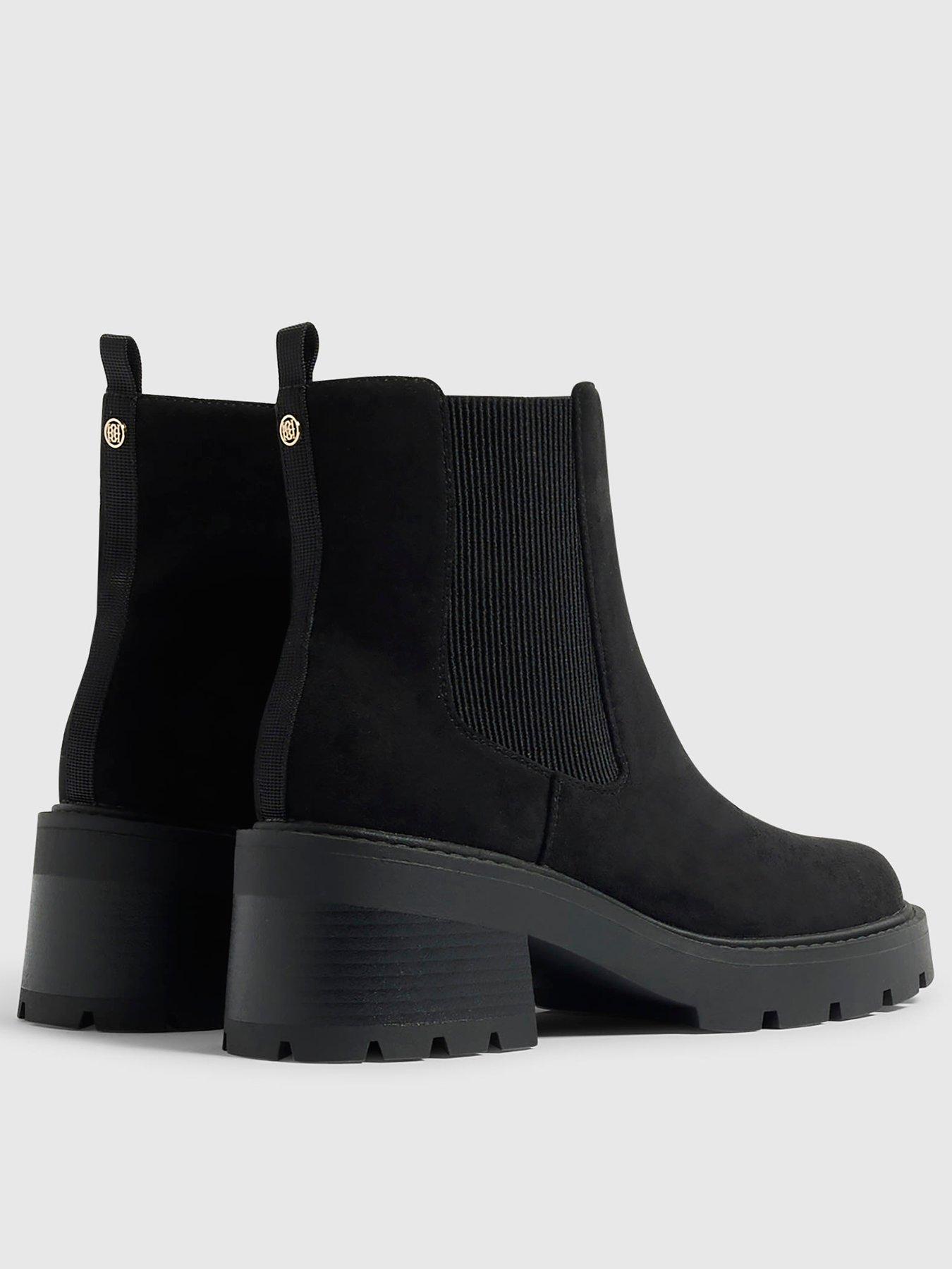Image 3 of 5 of River Island Chunky Cleated Chelsea Boot