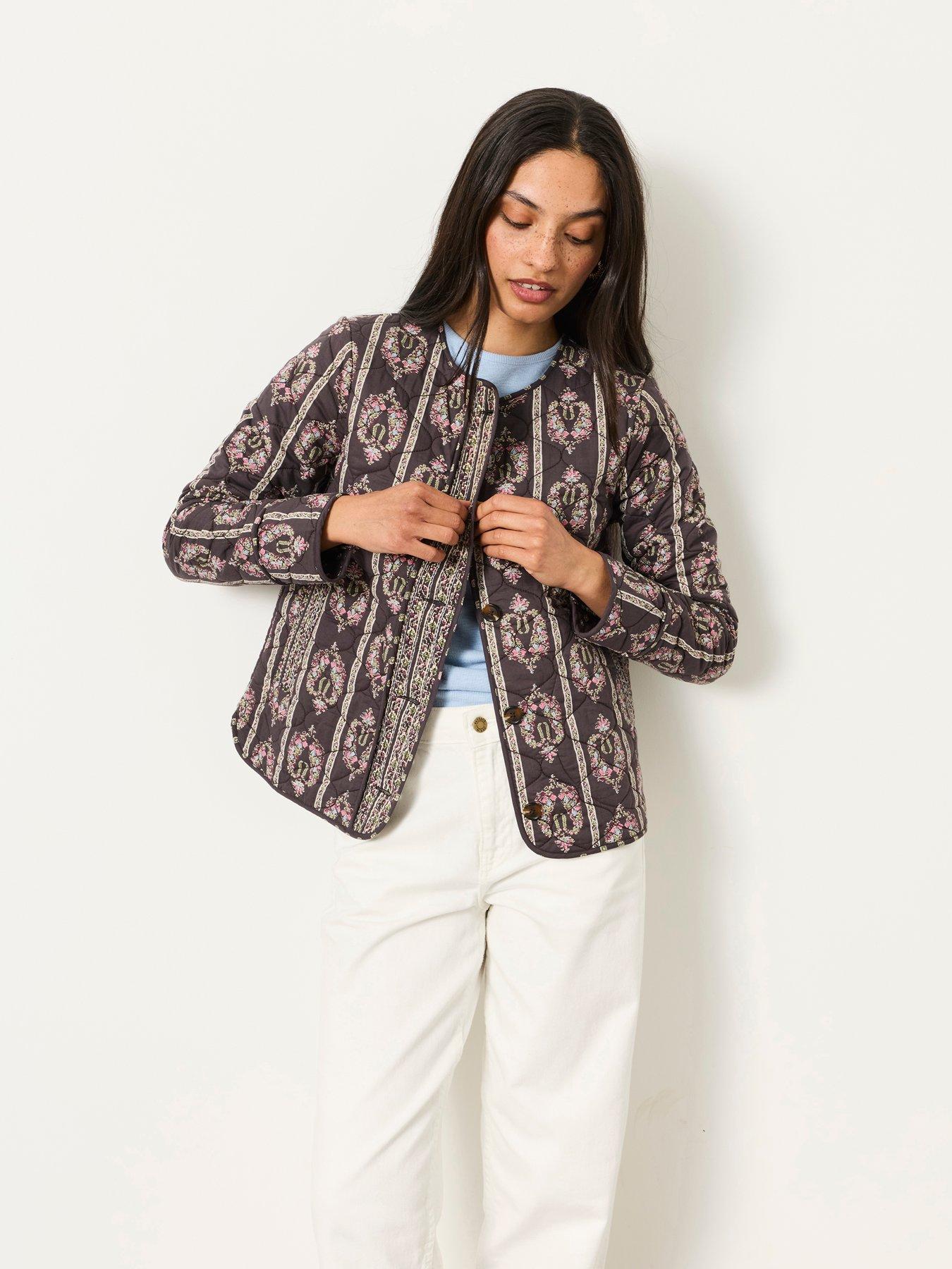 FatFace Paisley Stripe Quilt