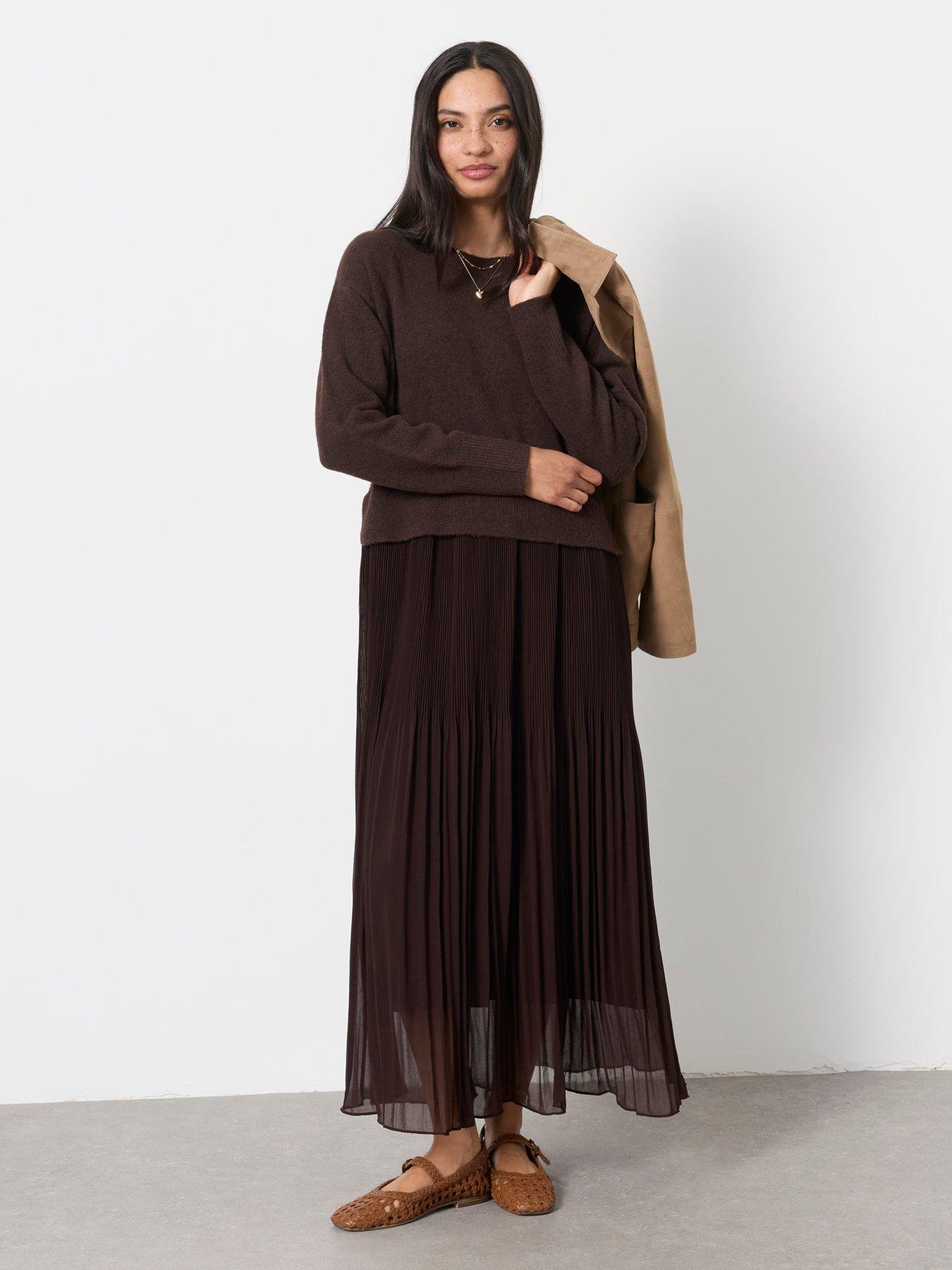 FatFace Sally Knit 2in1 Maxi