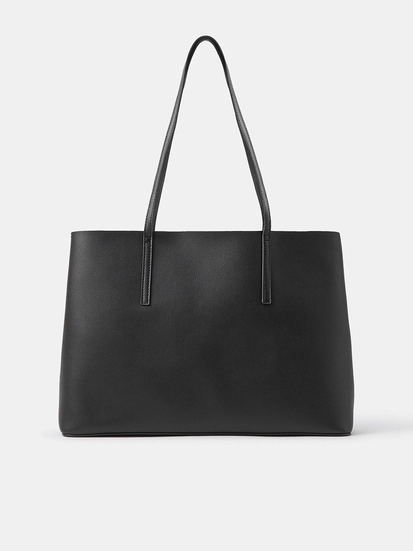 Monsoon Large Tote Bag - Black