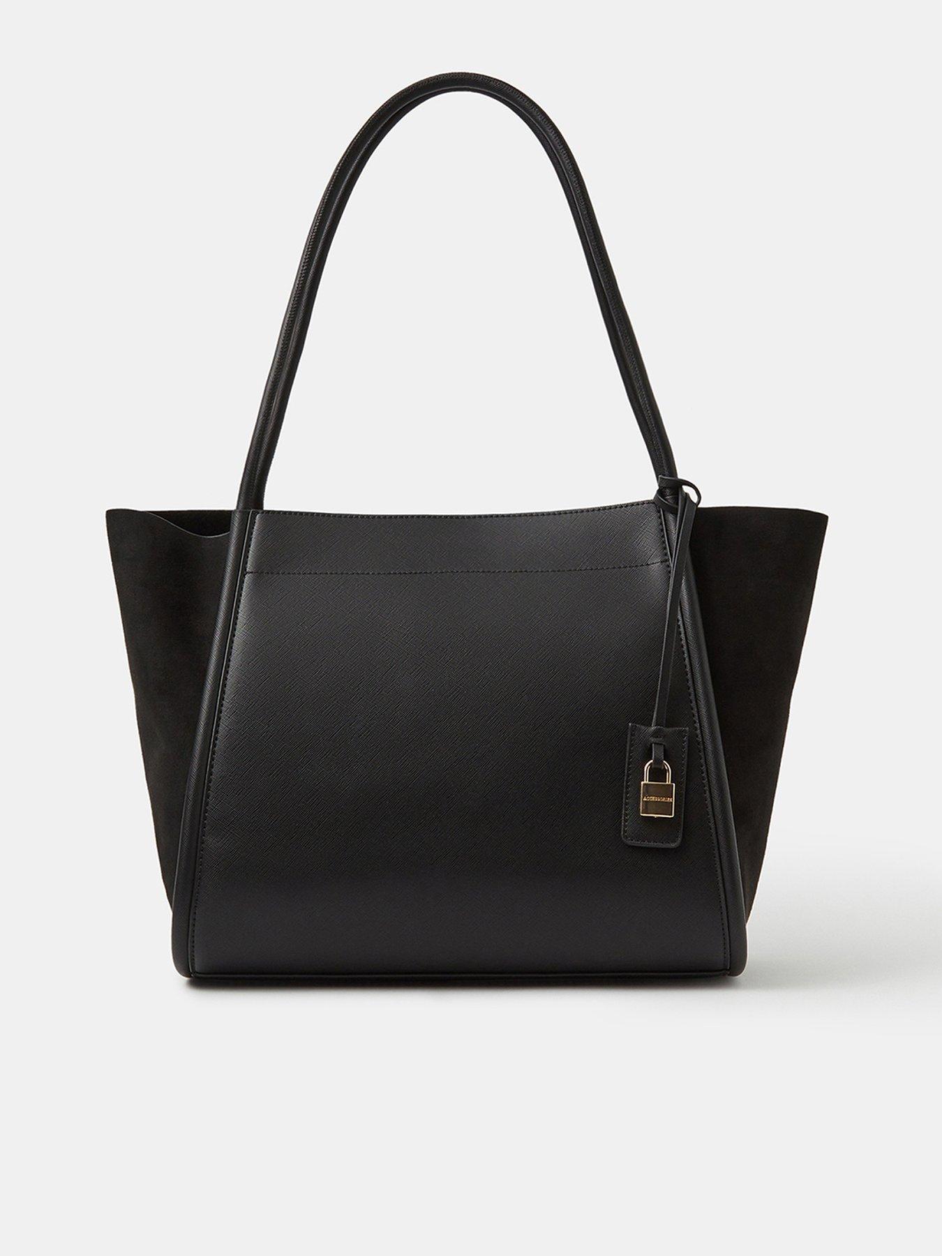 Monsoon SUEDETTE GUSSET TOTE