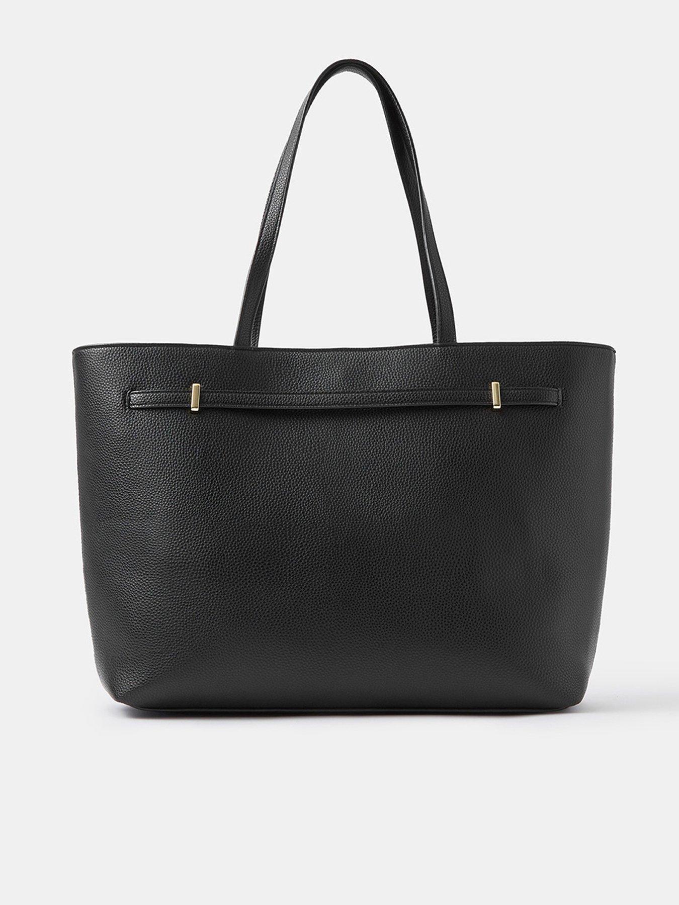 Monsoon Large Tote Bag - Black