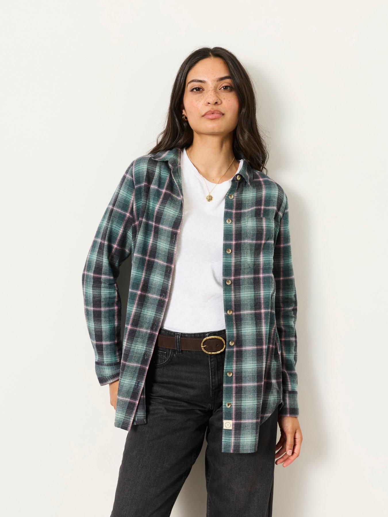 FatFace Olivia Check Shirt
