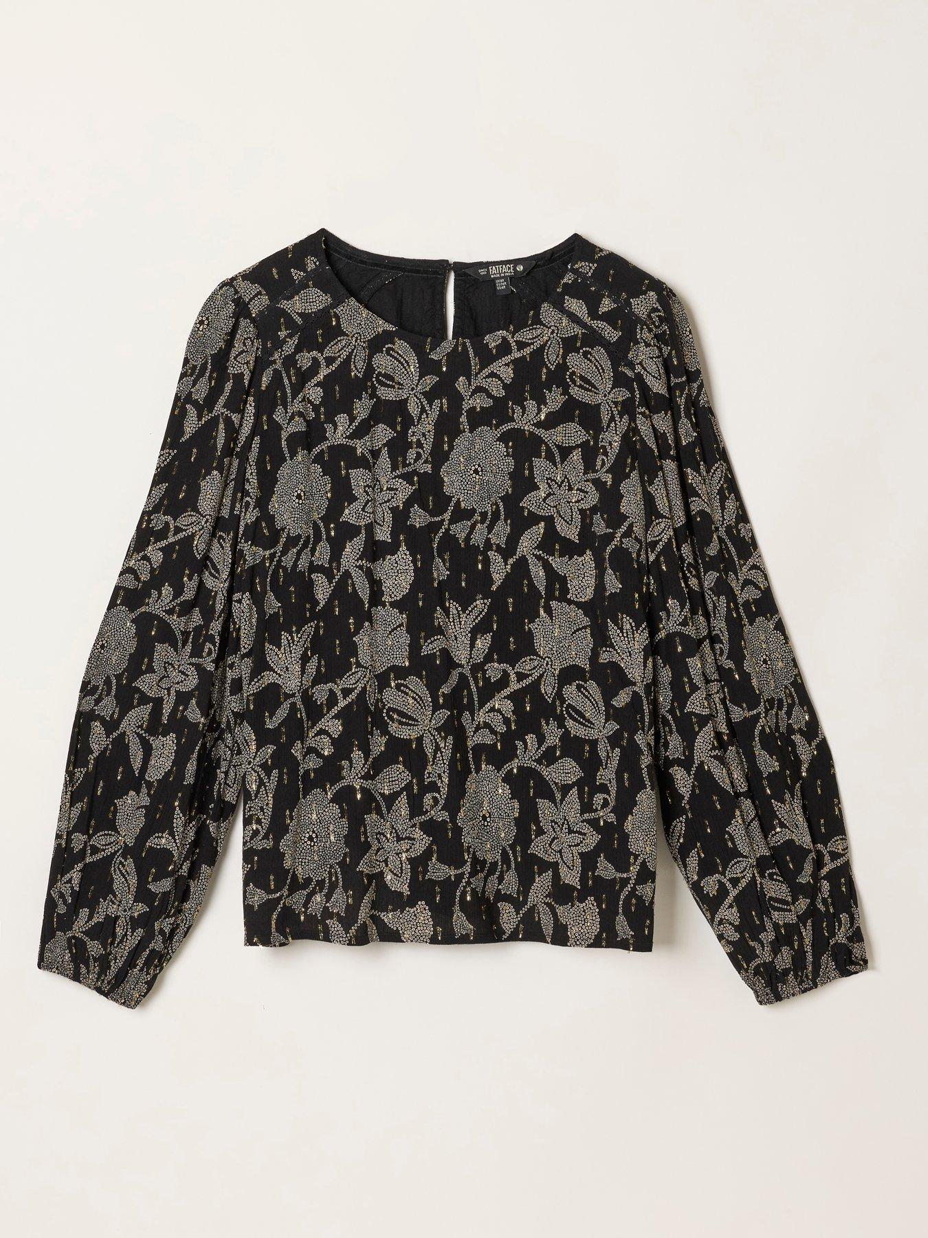Image 6 of 6 of FatFace Sofia Floral Blouse