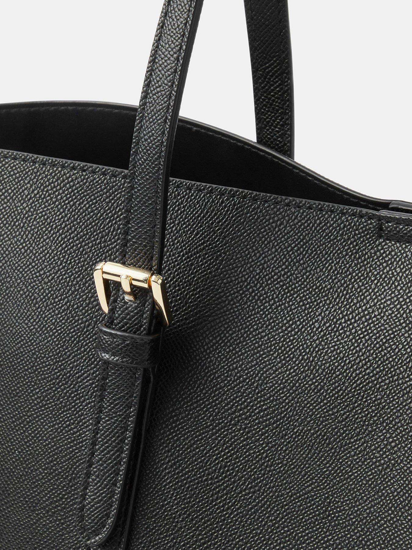 Image 4 of 6 of Accessorize Lexy Tote Bag - Black
