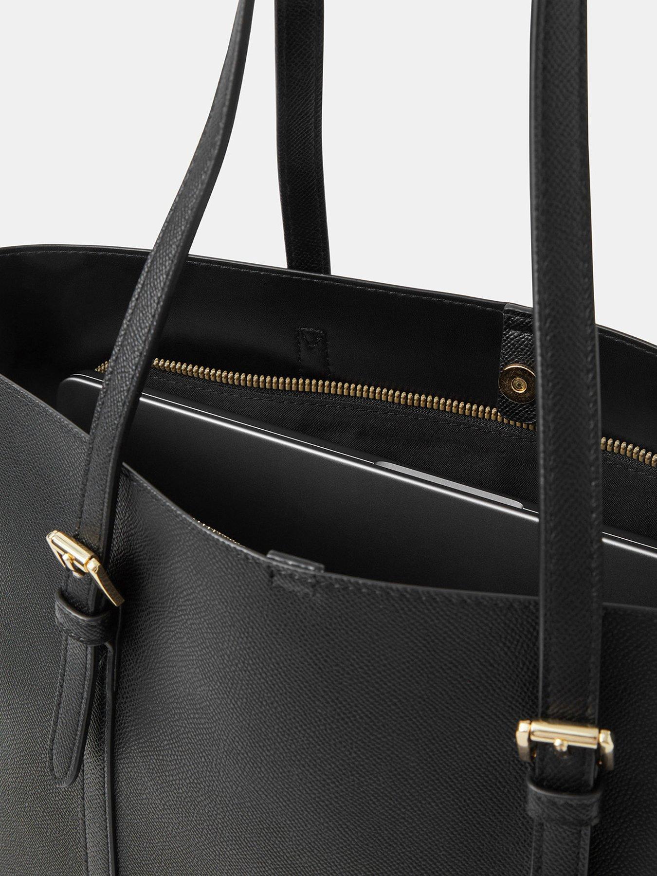 Image 6 of 6 of Accessorize Lexy Tote Bag - Black