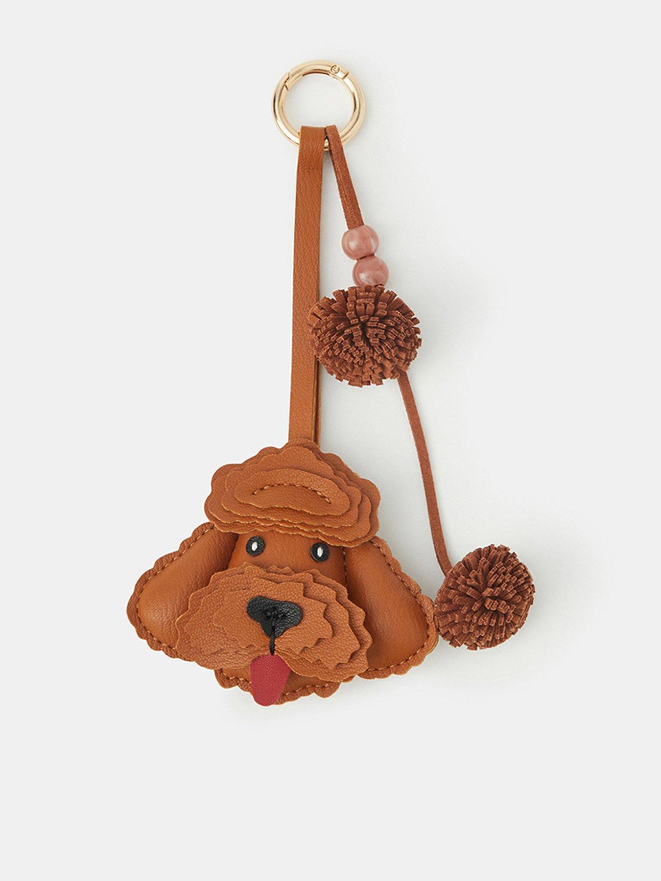 Image 1 of 3 of Accessorize Dog Bag Charm - Brown
