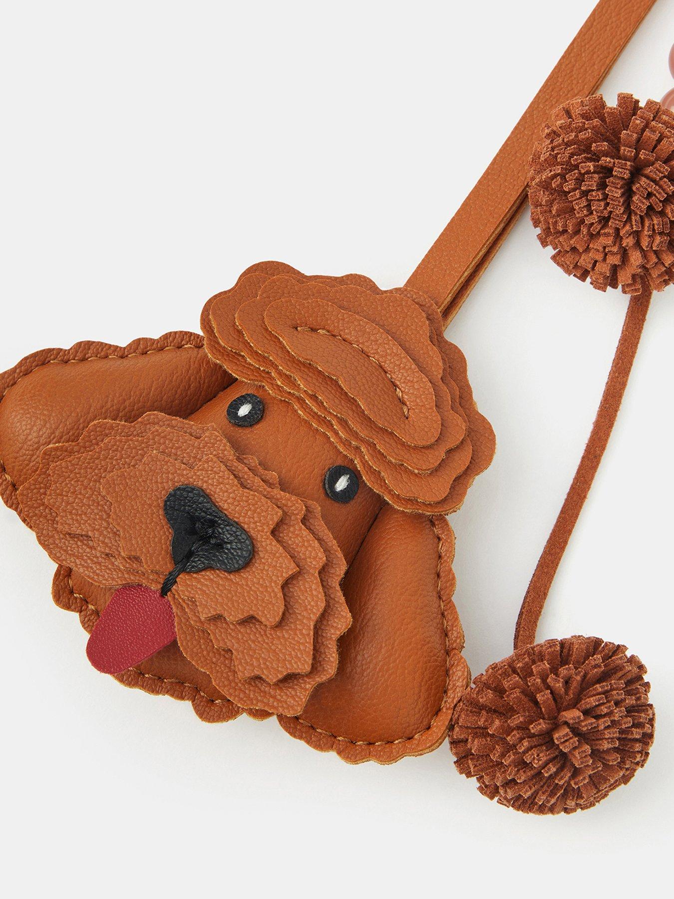 Image 2 of 3 of Accessorize Dog Bag Charm - Brown
