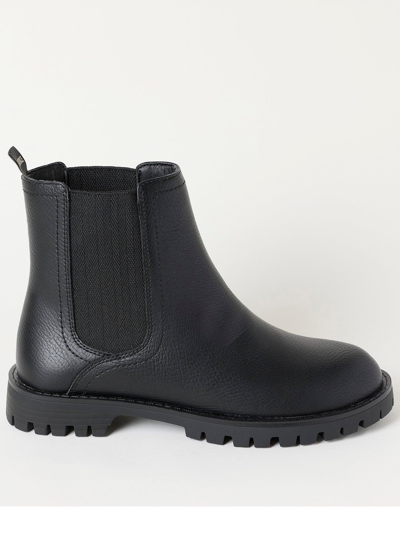 Image 1 of 3 of FatFace Pu Chelsea Boot